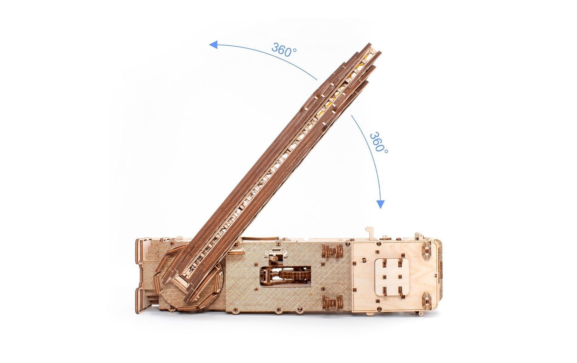   Modellbausatz »Eco-Wood-Art Feuerwehrauto« 439 Stk. tlg.
