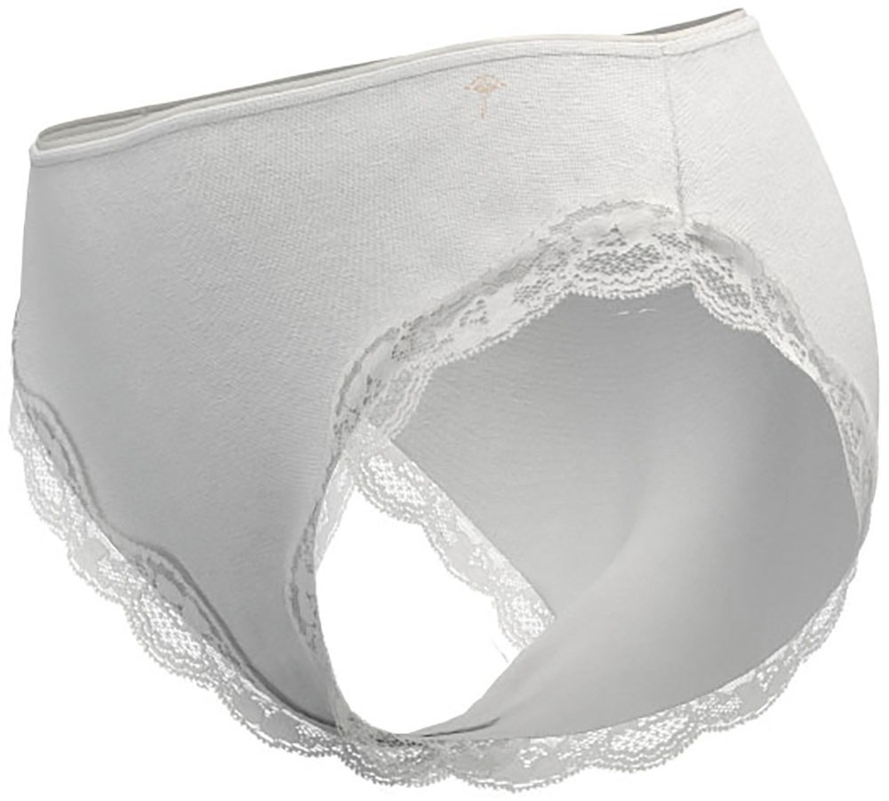 JOOP! Slip »Pure«, (2er Pack), mit dekorativer Spitzenbordüre