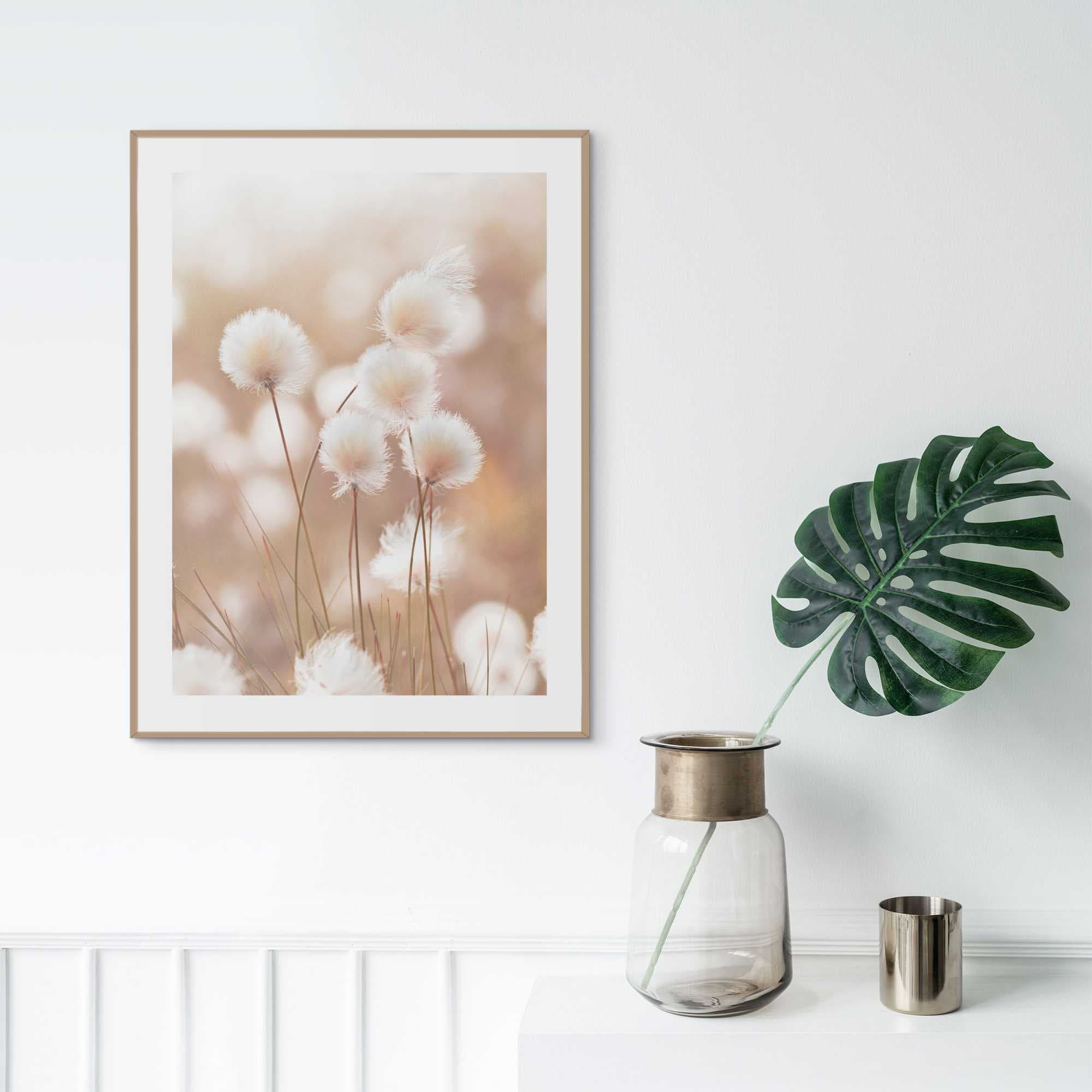 Image of Reinders Bild mit Rahmen "Cotton Pops"