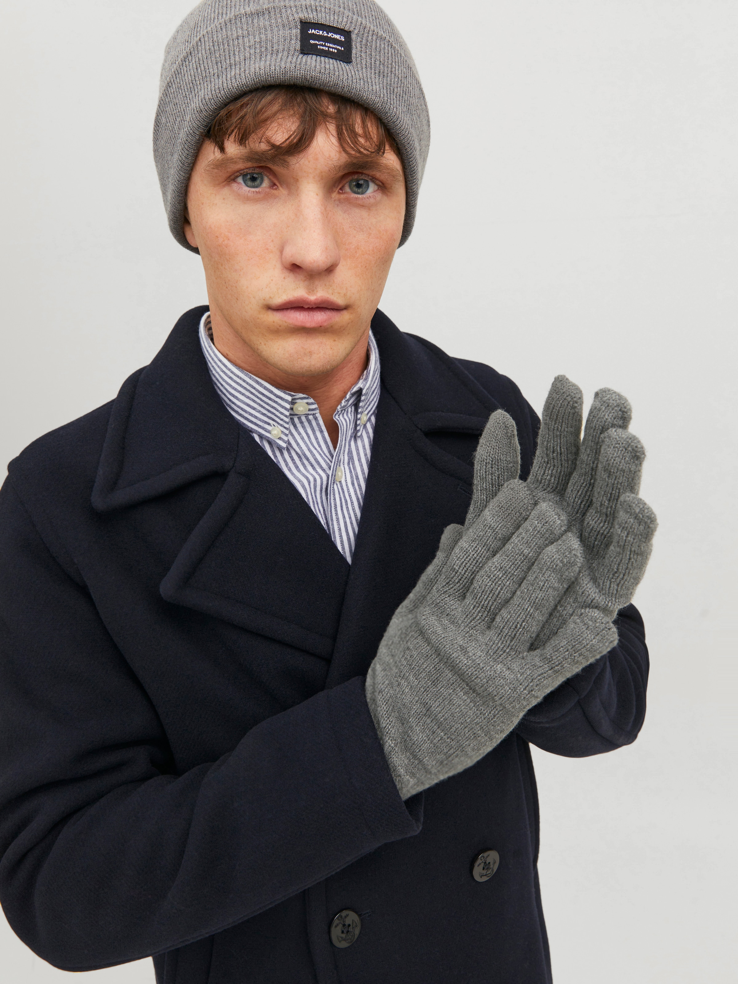 Jack & Jones Gants tricotés »JACBARRY KNITTED GLOVES NOOS« JACBARRY KNITTED GLOVES NOOS