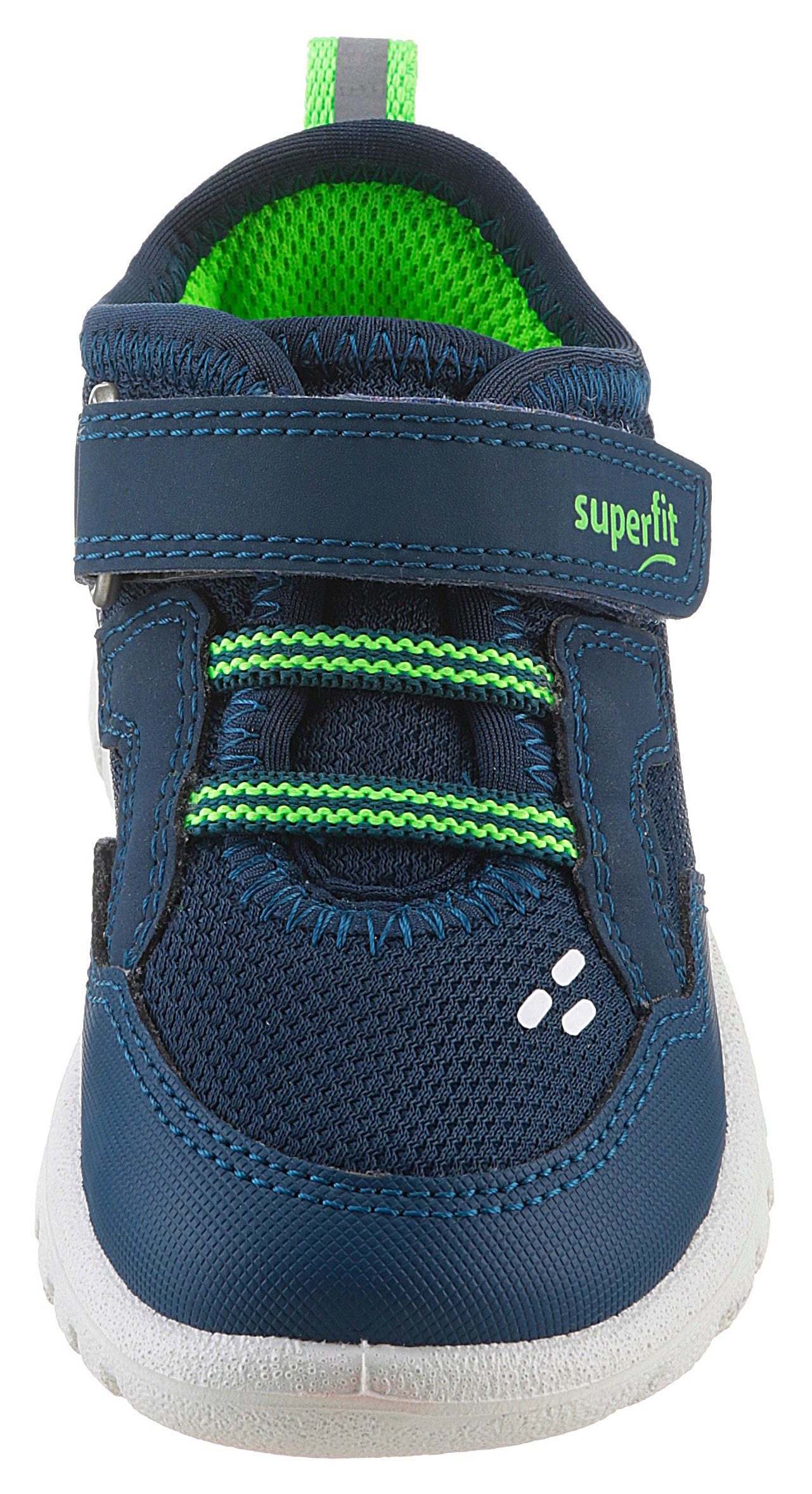 Superfit Klettschuh »SPORT7 MINI WMS: mittel«  Sneaker zum Schlupfen, unifarben, Grössenschablone zum Download