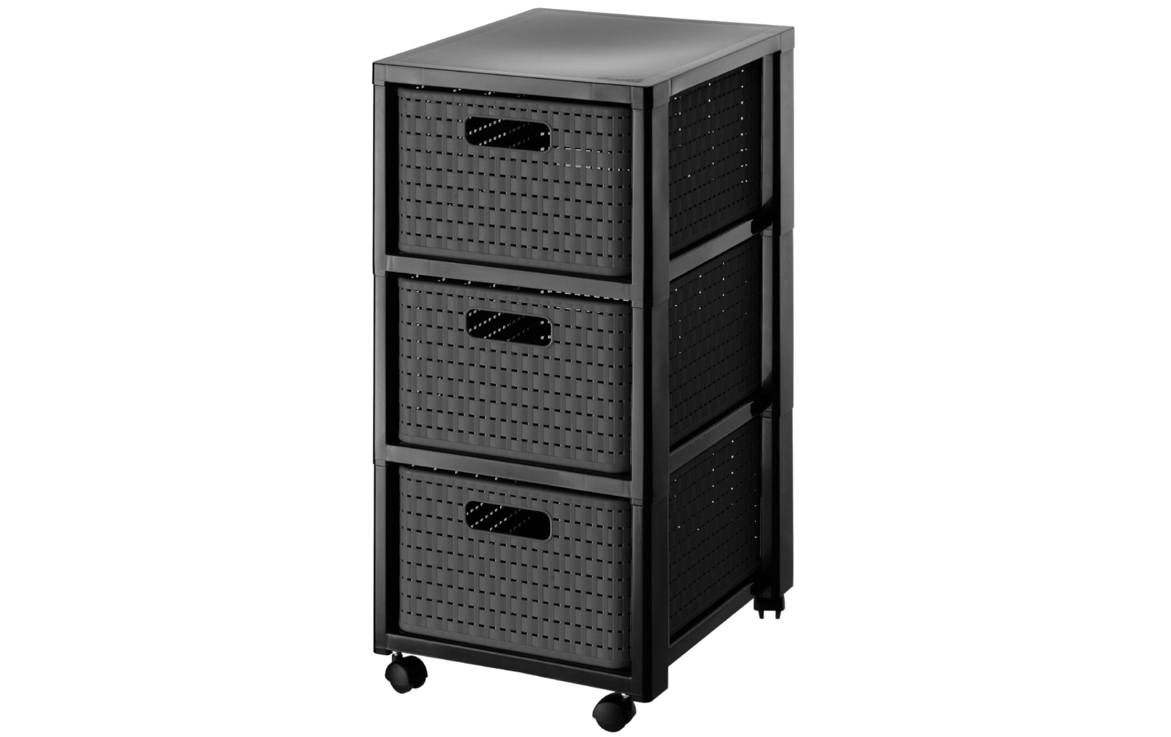 Image of ROTHO Aufbewahrungsbox "Country 3xA4 mit Rollen"