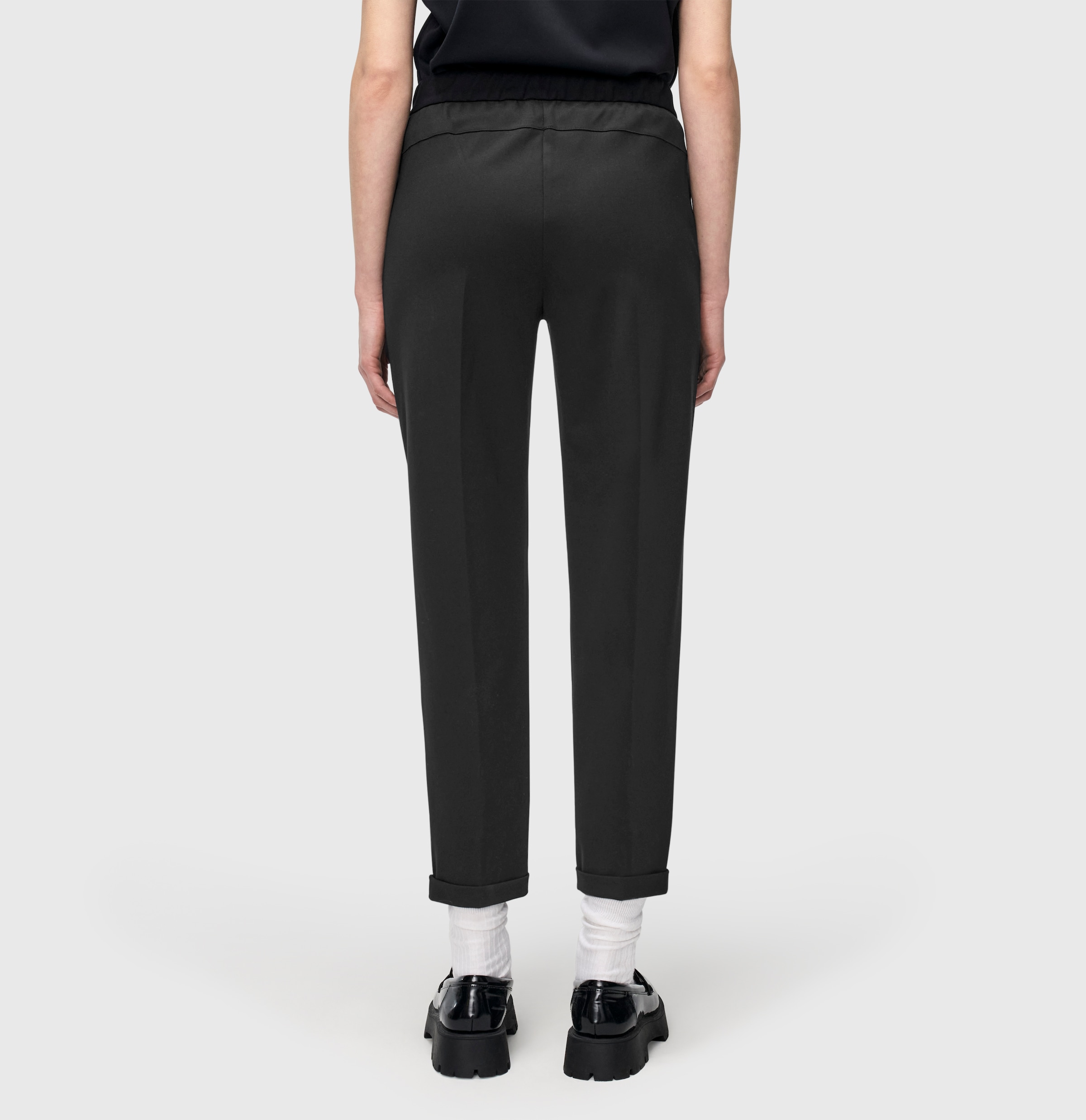MAC Stoffhose »CAMI«, Sommerhose mit elastischem Bund