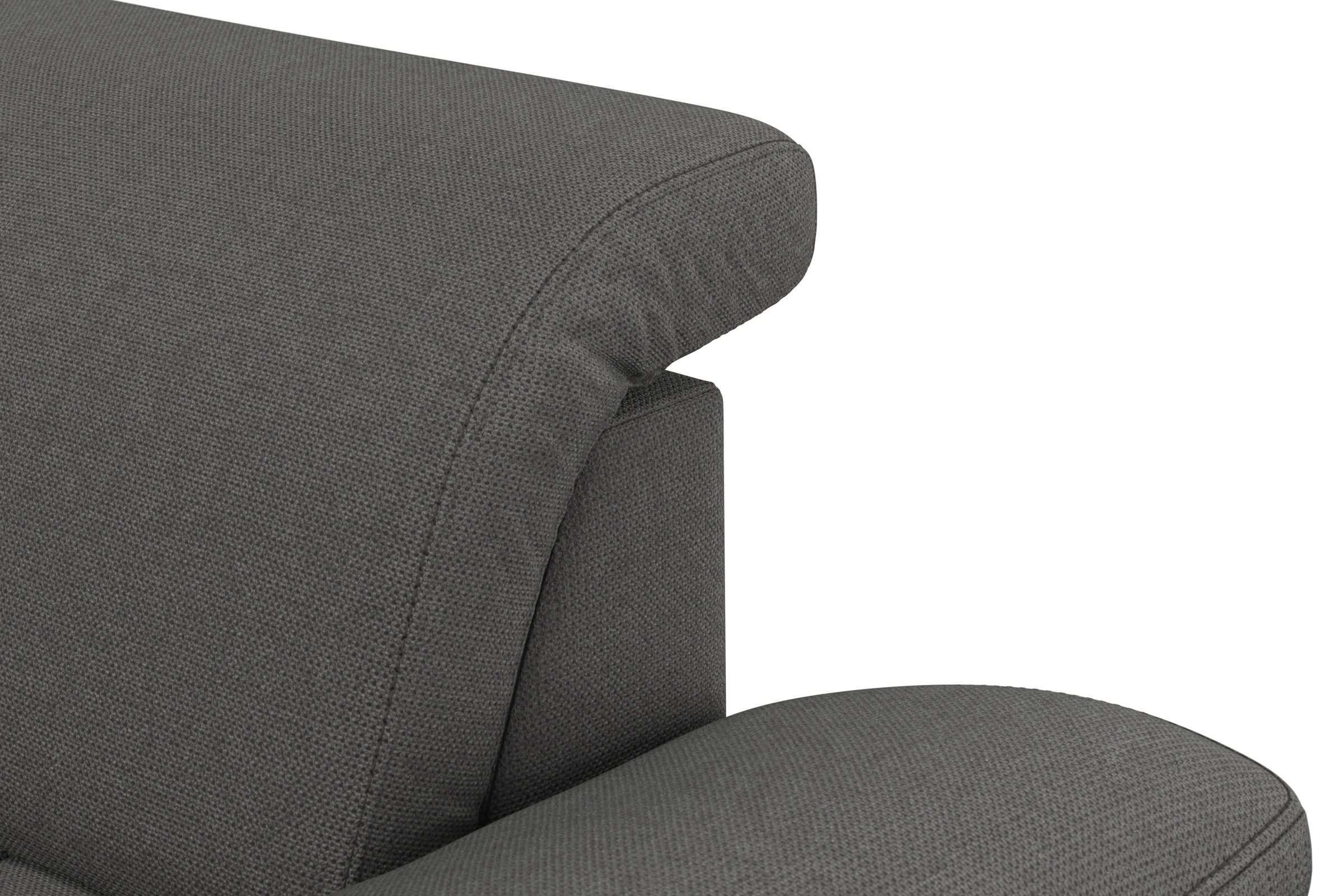 sit&more Ecksofa »Cool L-Form«, wahlweise mit Kopfteilverstellung und Vorziehsitz, motorisch