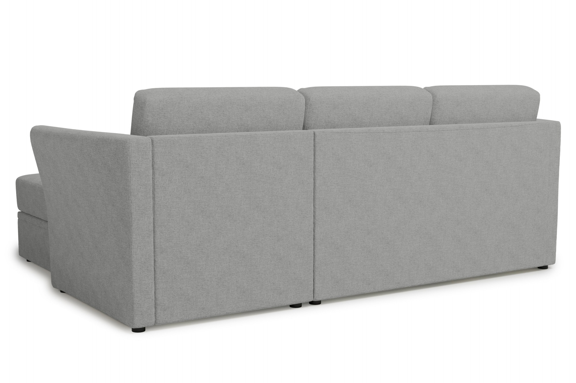 Home affaire Ecksofa »Lavars, L-Form, Schlafsofa« mit Bettfunktion und Stauraum, in zwei verschiedenen Bezugsqualitäten