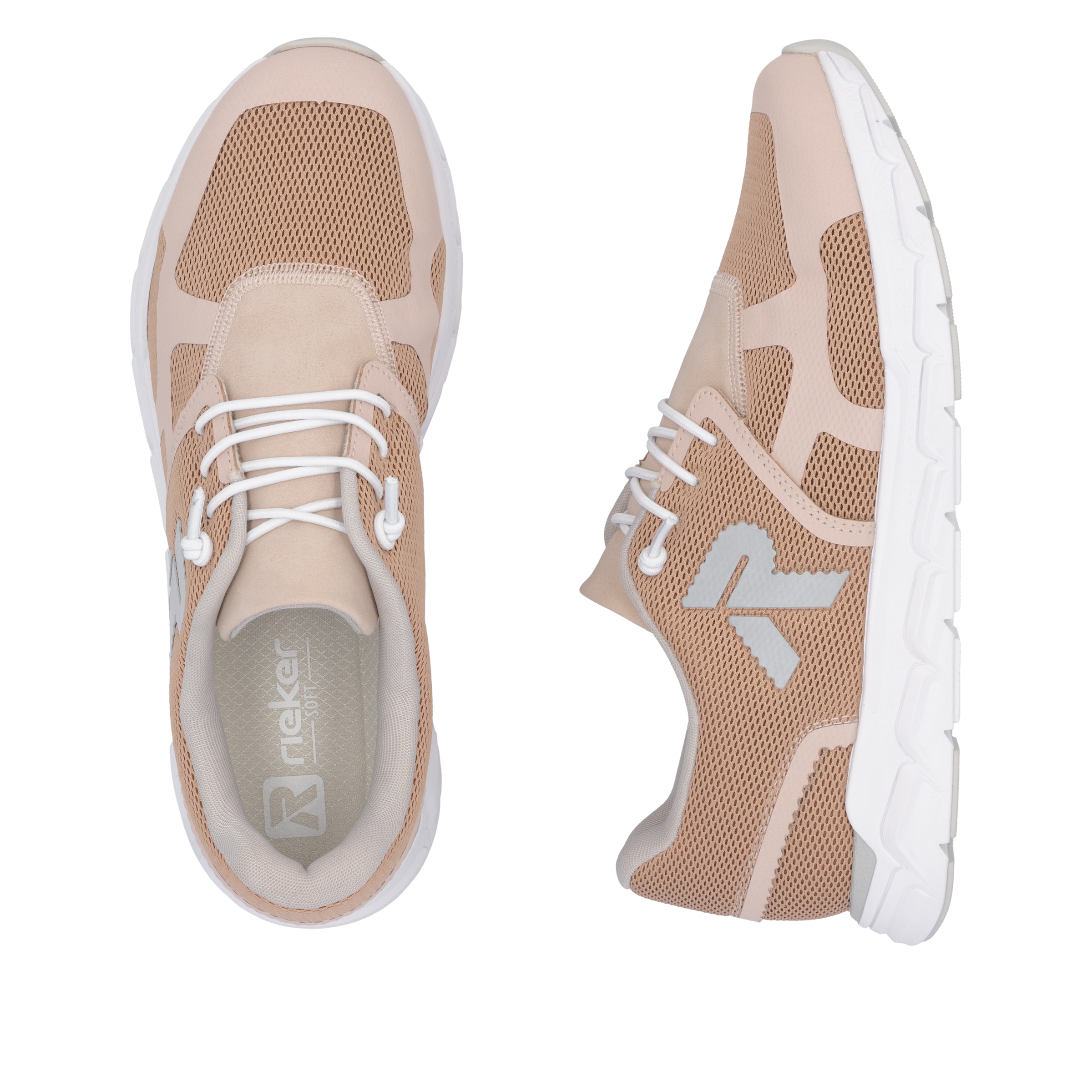 RIEKER Sport Baskets slip-on »Preston«  chaussure de loisirs, chaussure basse, chaussure à enfiler avec élastique