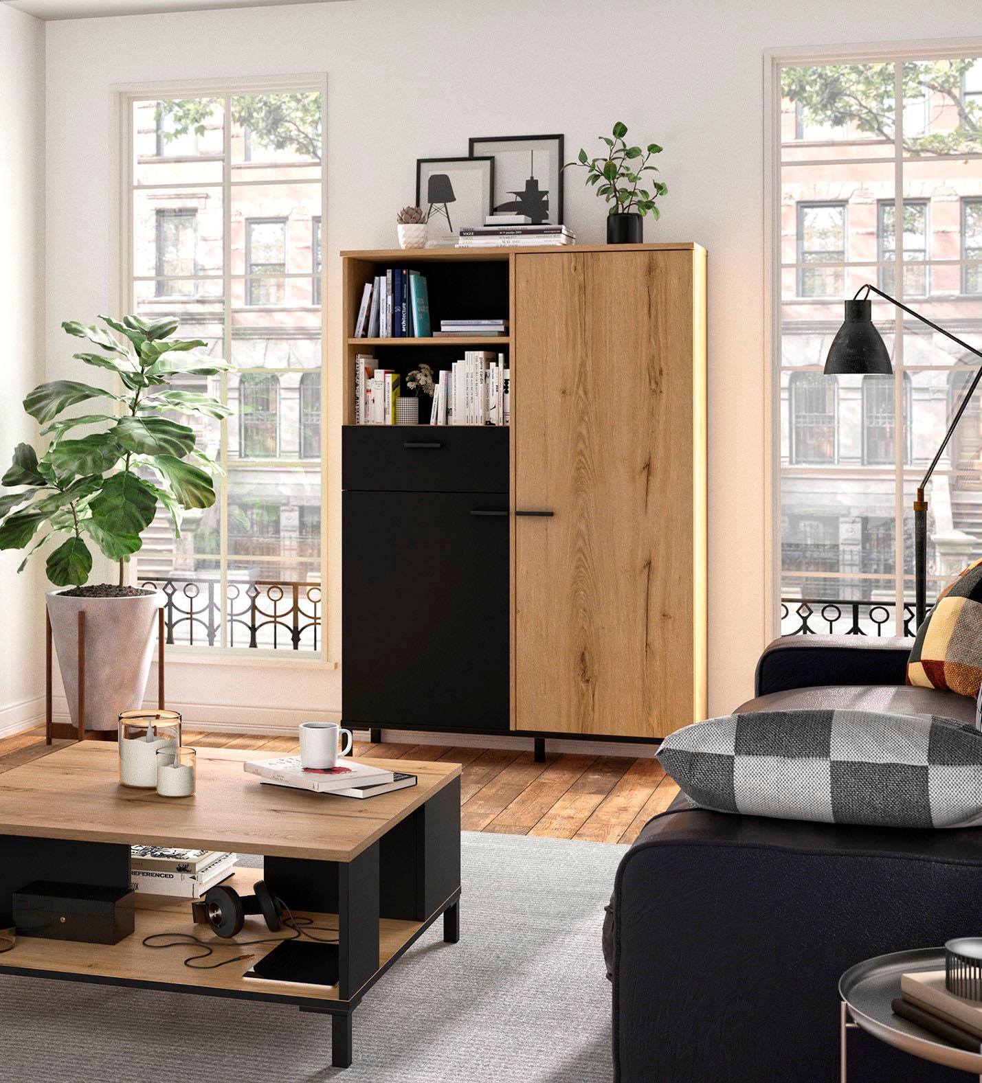 Image of Gami Highboard »Trust«, mit einer Schublade bei Ackermann Versand Schweiz