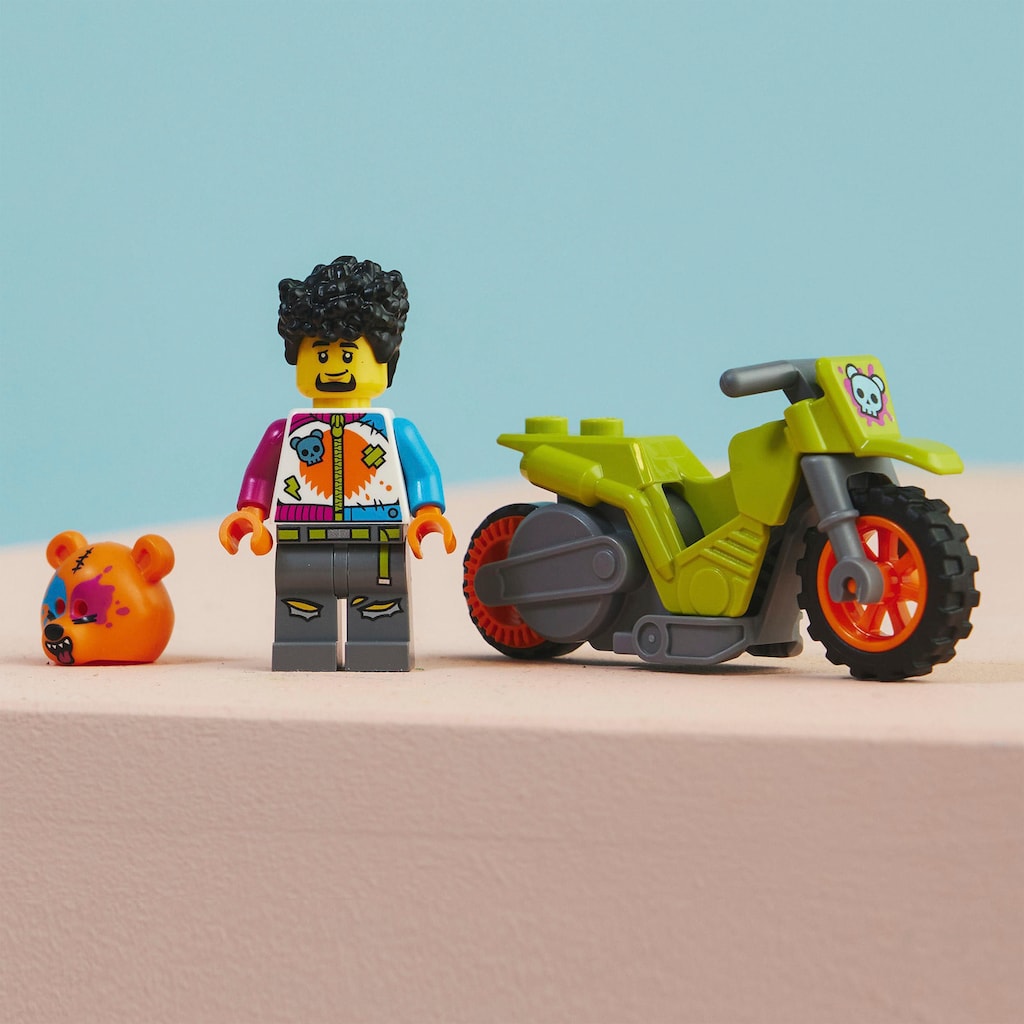 LEGO® Konstruktionsspielsteine »Bären-Stuntbike (60356), LEGO® City«, (10 St.)