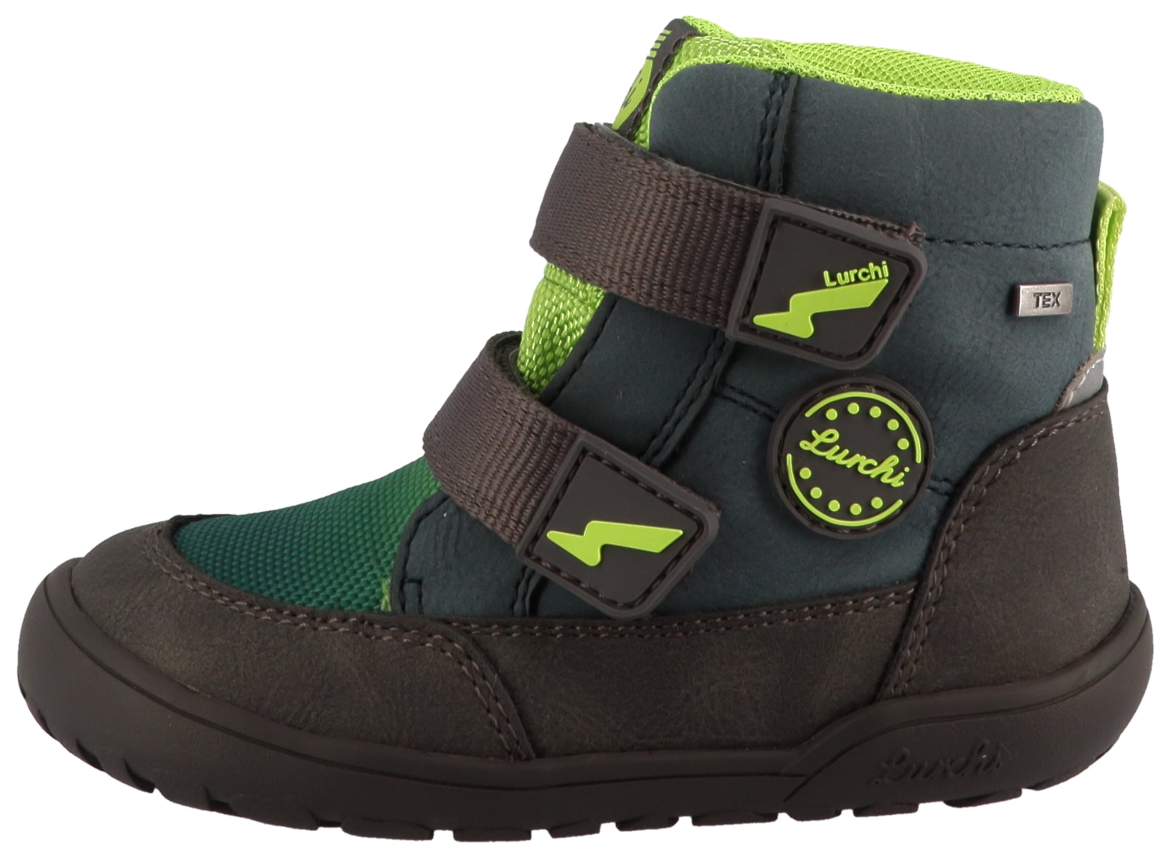 Lurchi Chaussures pieds nus »Jimmy Barefoot-TEX«  bottes à velcro avec TEX, gabarit de taille à télécharger