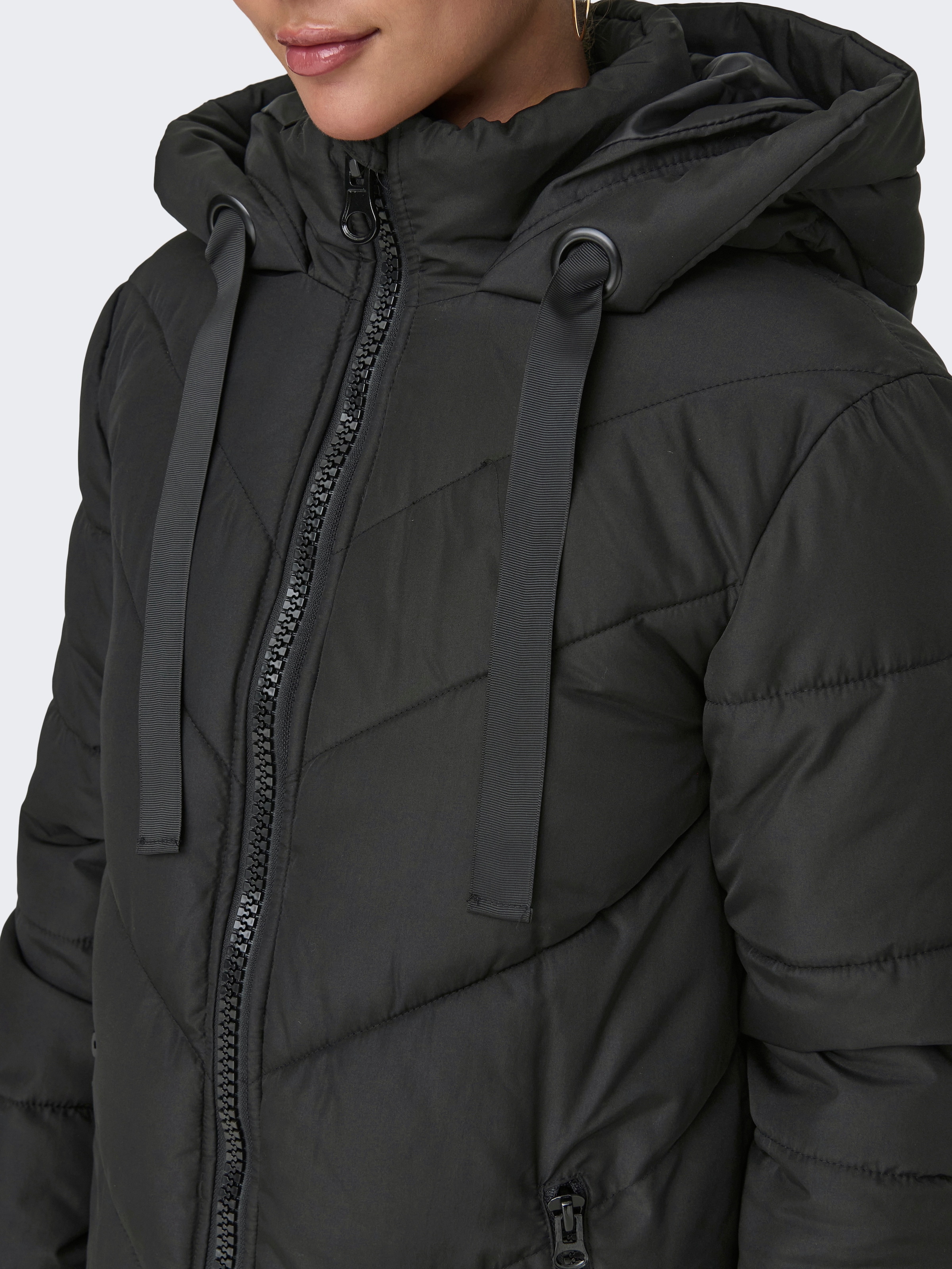 JDY Steppmantel »JDYSKYLAR LIFE HOOD JACKET OTW NOOS«