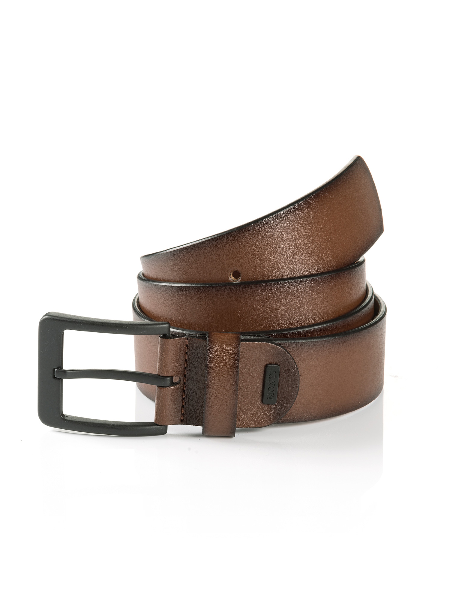 MONTI Ledergürtel »ATLANTA« mit dunkler Schliesse