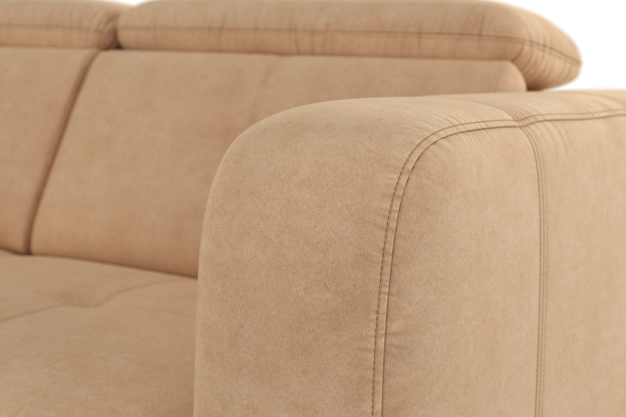 sit&more Canapé d'angle »Belluci L-Form« inklusive Federkern, wahlweise mit Bettfunktion und Bettkasten
