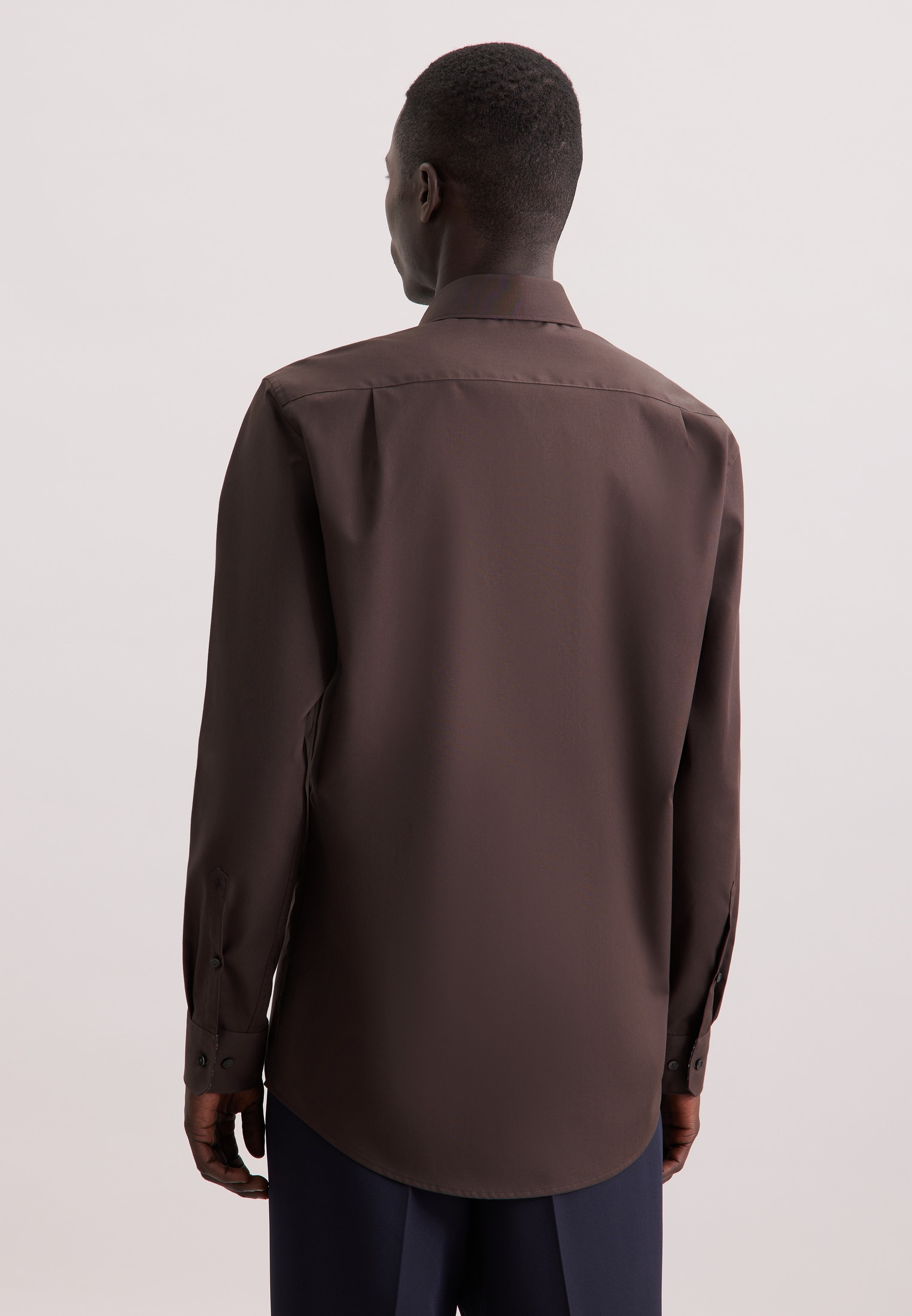 seidensticker Businesshemd »Schwarze Rose« Regular 1/1 Kentkragen Uni