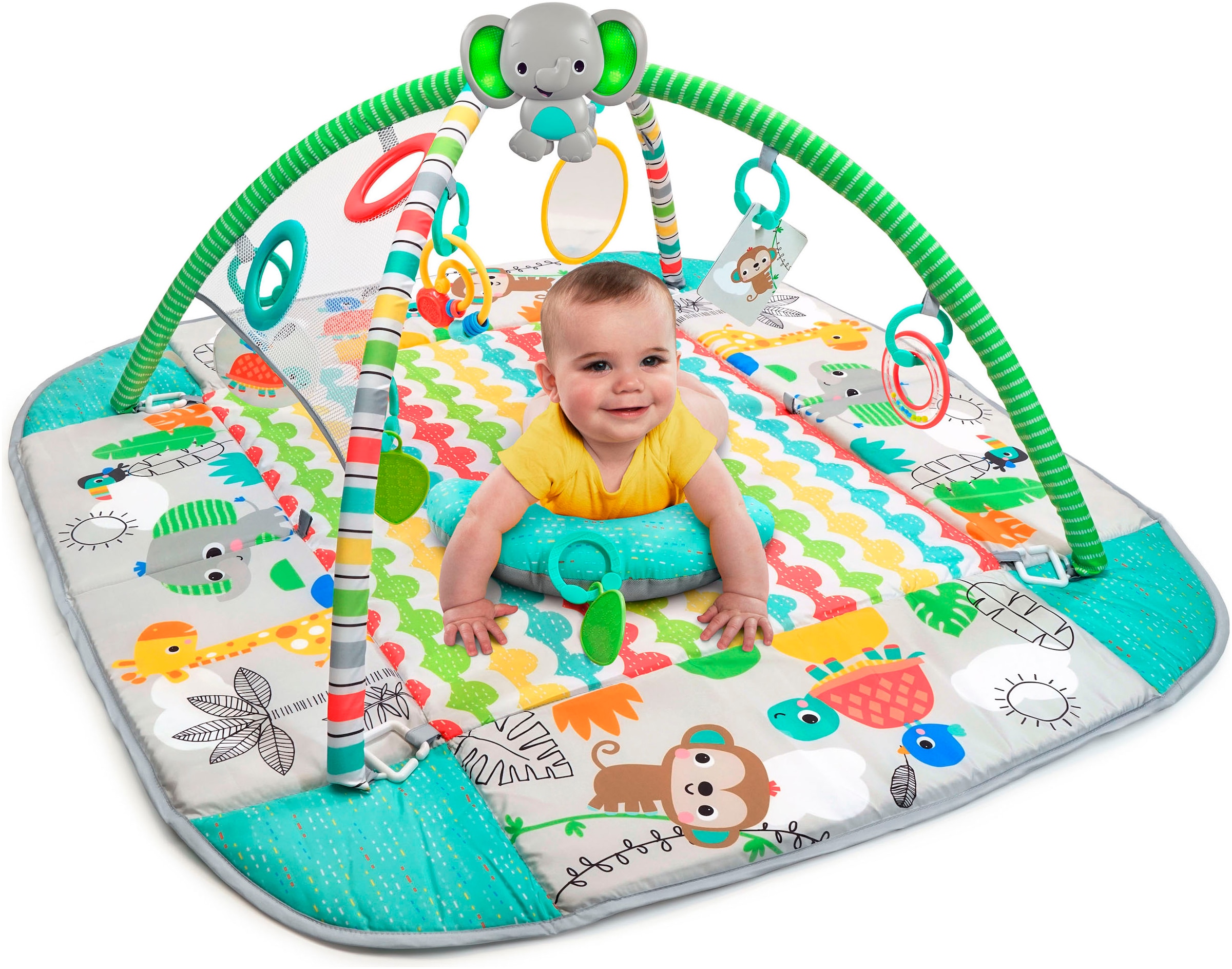 Bright Starts Arche de jeu »5-in-1 Your Way Ball Play™ Activity Gym & Ball Pit - Totally Tropical™« mit Licht und Sound