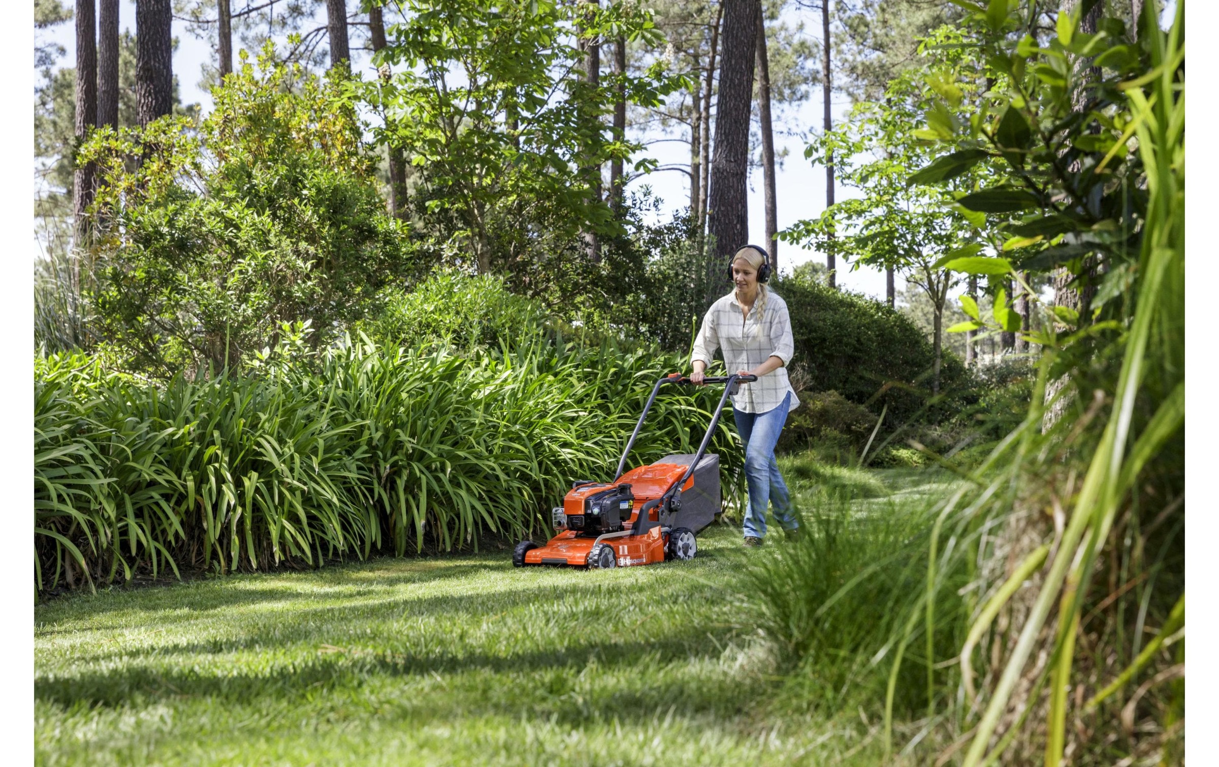 Husqvarna Benzinrasenmäher "LC 347V"