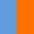 hellblau-orange