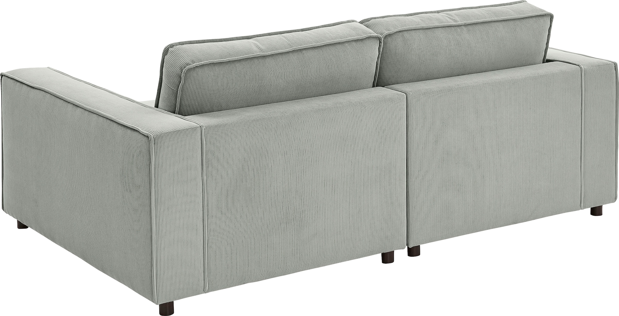 ATLANTIC home collection 2-Sitzer »Valan« XXL-Sitzfläche, mit Cord-Bezug, frei stellbar, mit Wellenunterfederung