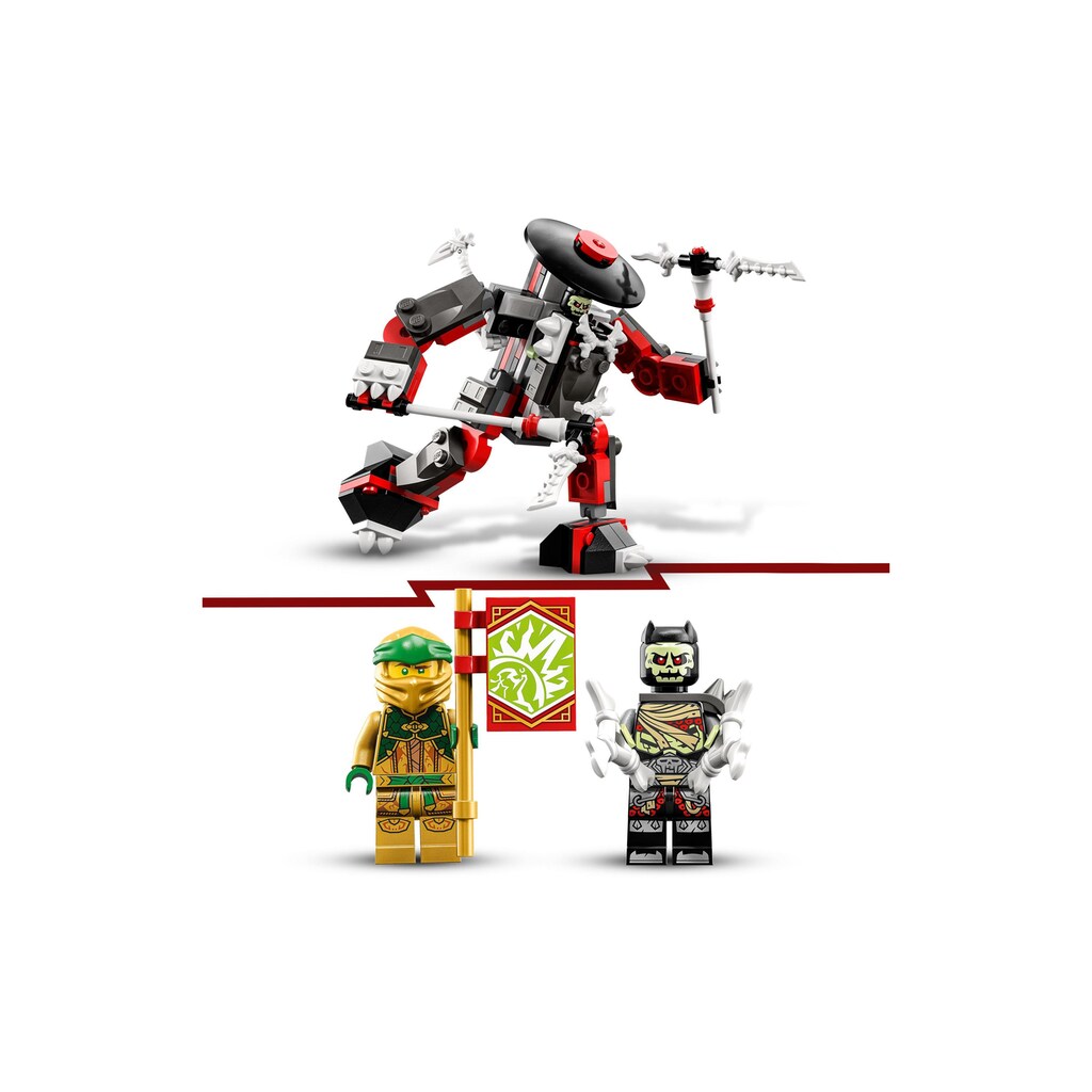 LEGO® Konstruktionsspielsteine »Lloyds Mech-Duell EVO«, (223 St.)