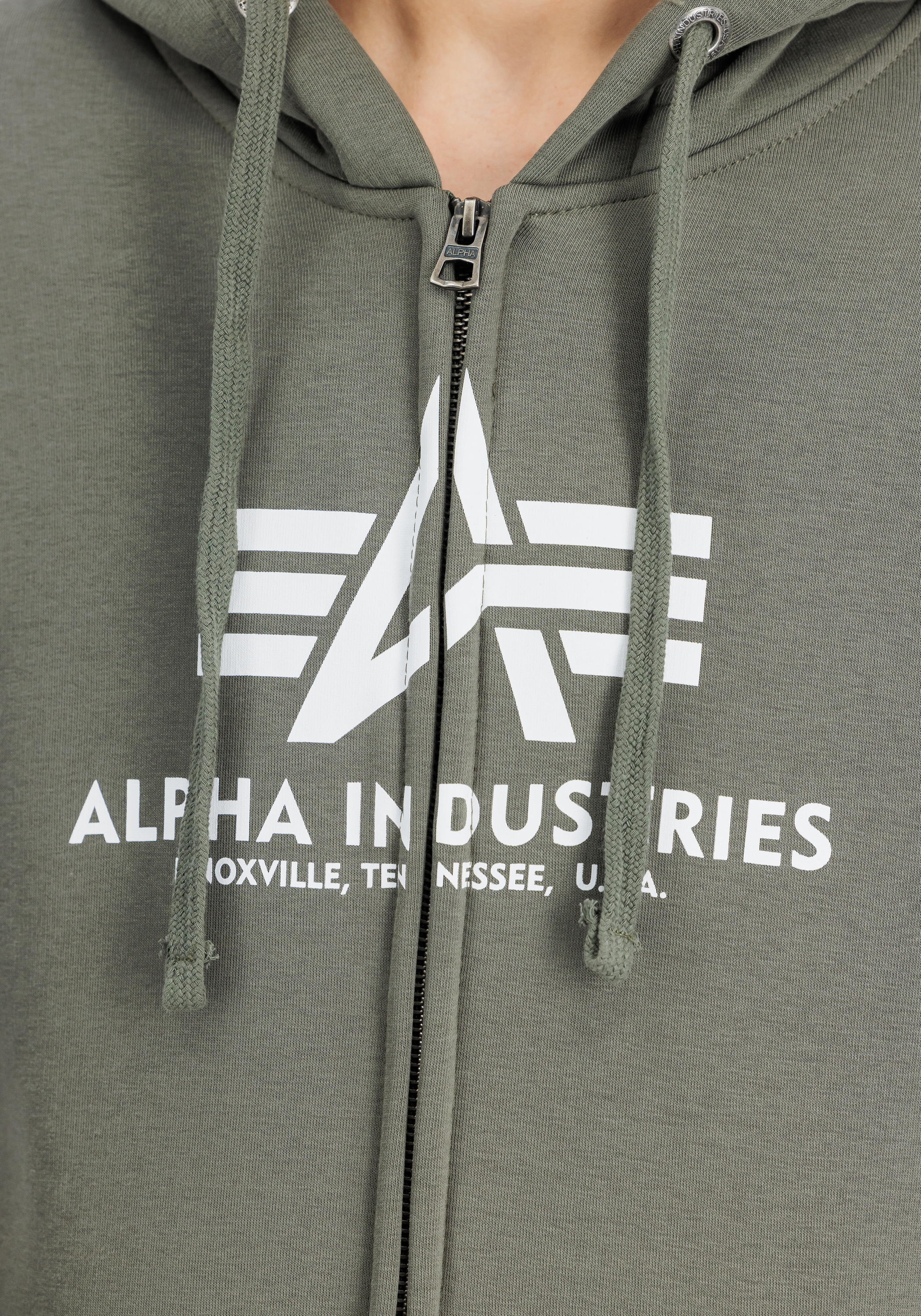 Alpha Industries Hoodie »Alpha Industries Men - Hoodies Basic Zip Hoodie«