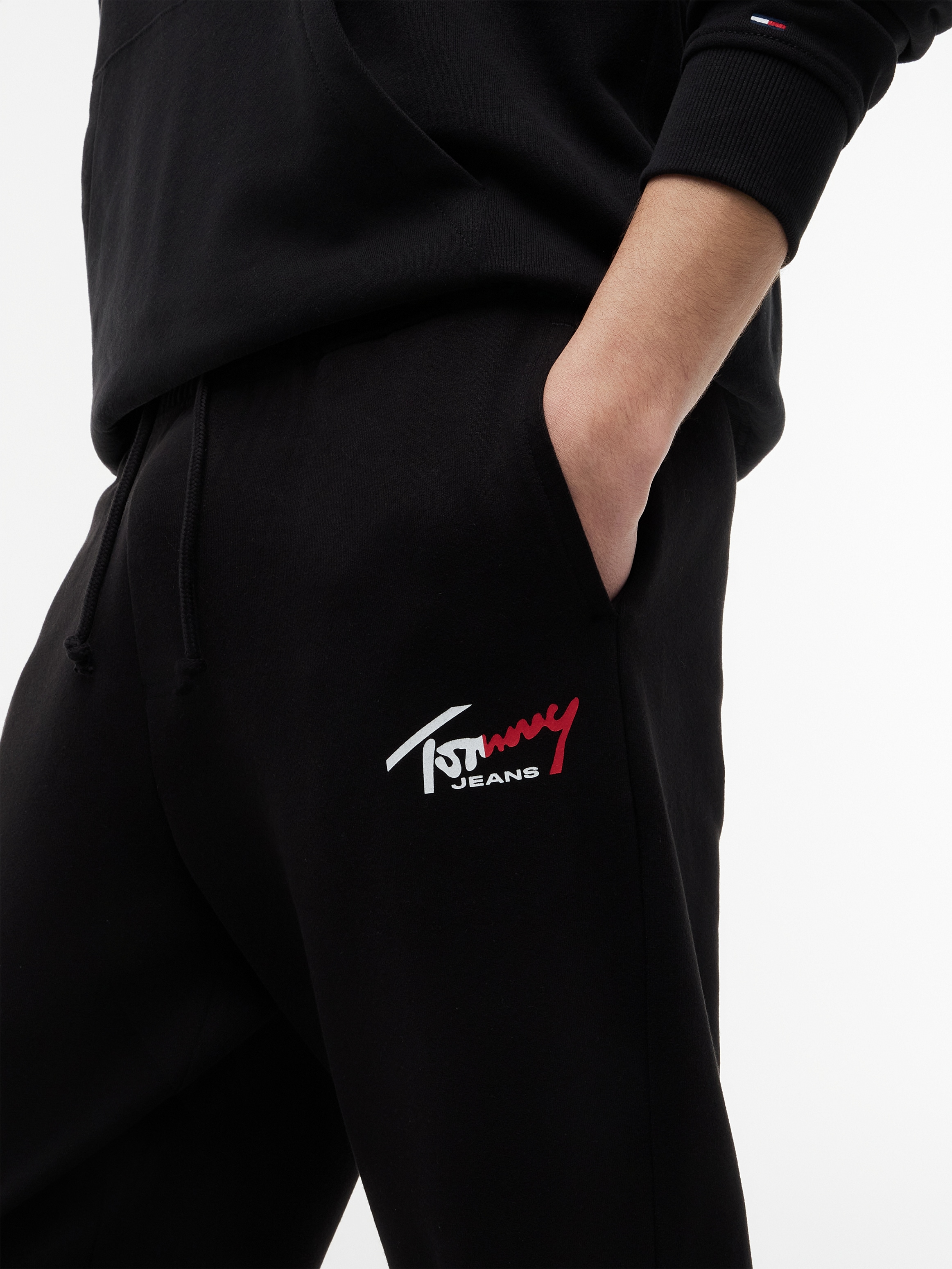 Tommy Jeans Pantalon de jogging »TJM REGULAR SIGNATURE«  mit Logo und Bündchen