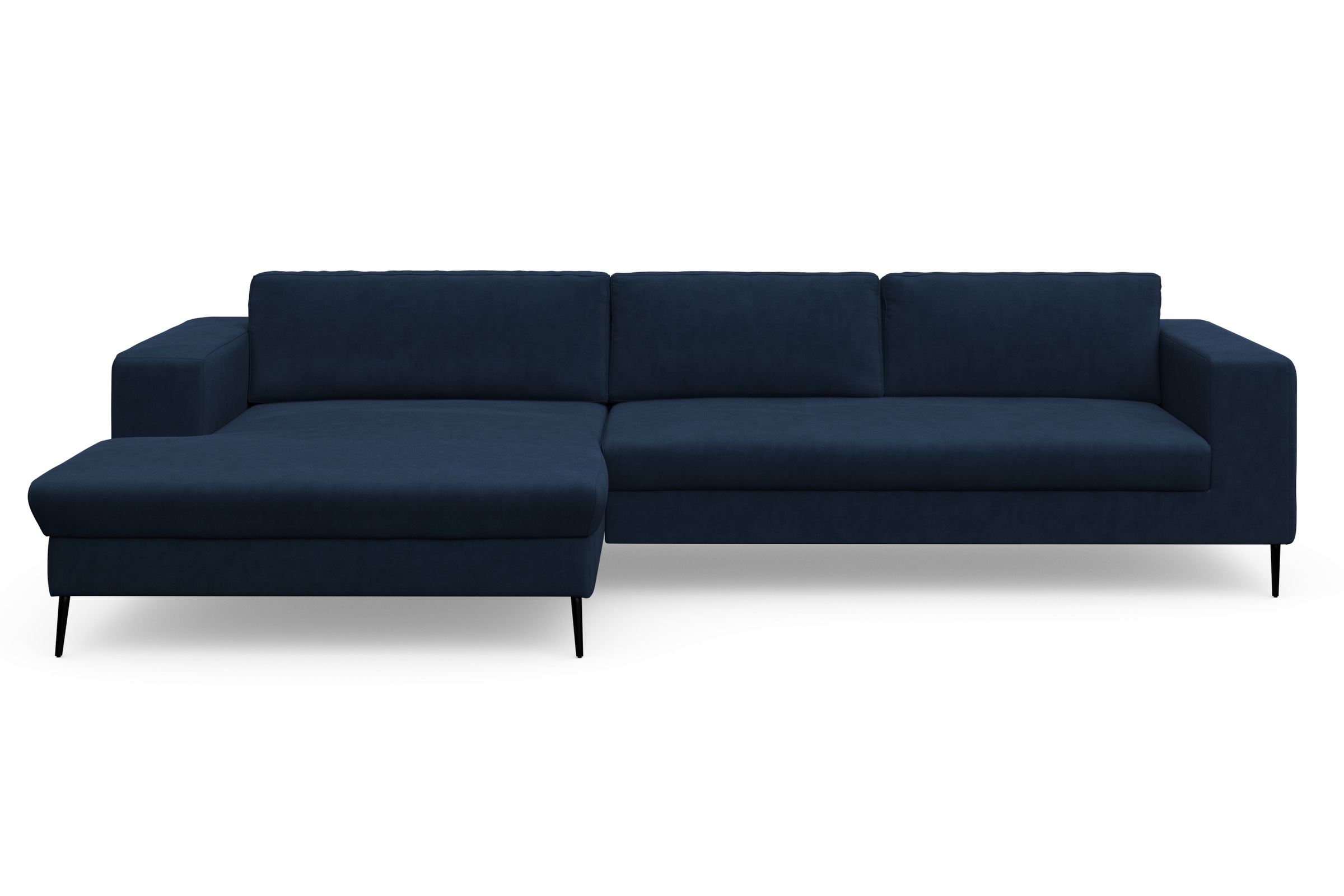 DOMO collection Ecksofa »Modica, zeitlos und elegant, L-Form«, moderne Optik mit extrabreiter Recamiere, auch in Cord