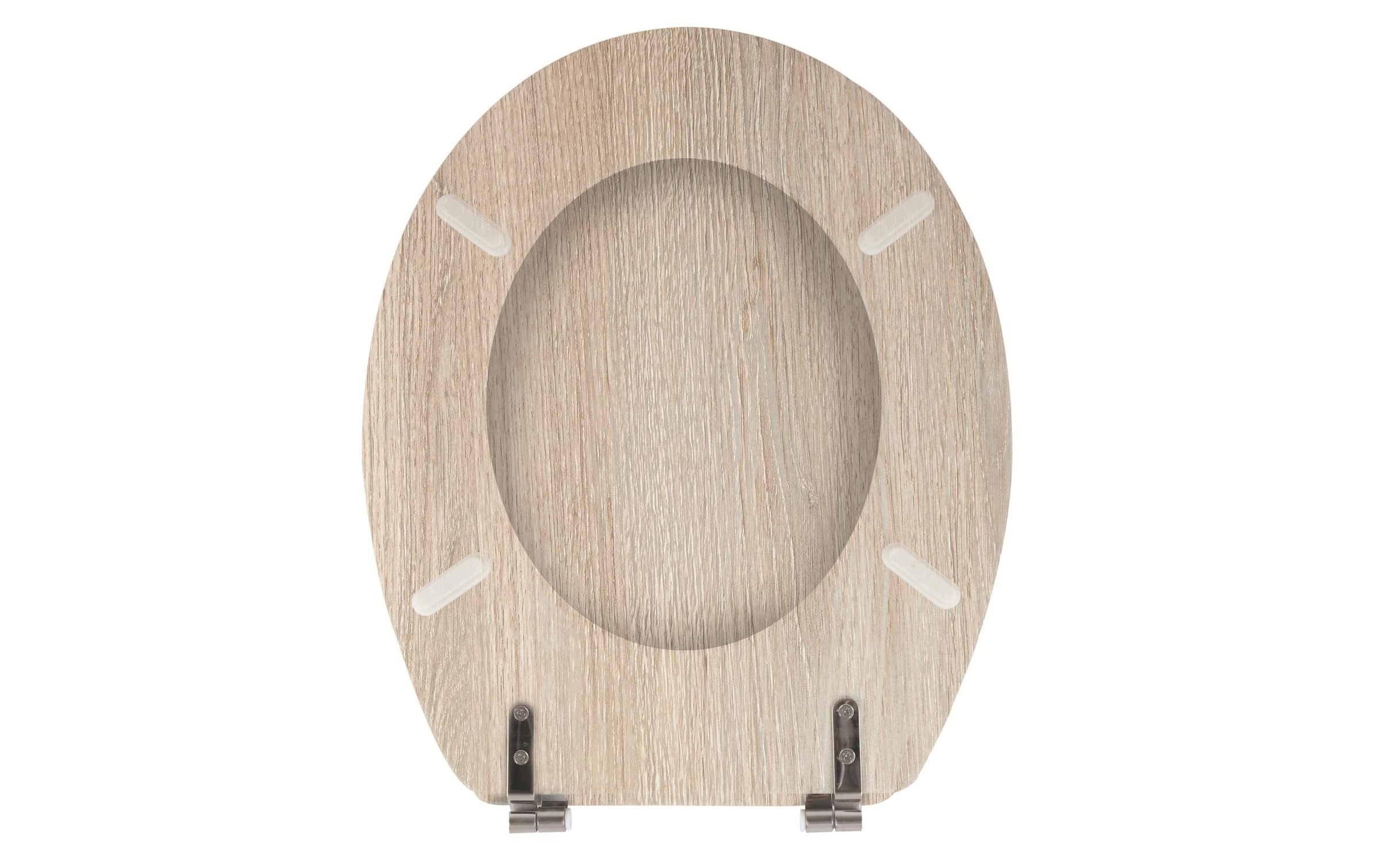 MSV WC-Sitz »MSV Toilettensitz Beige«