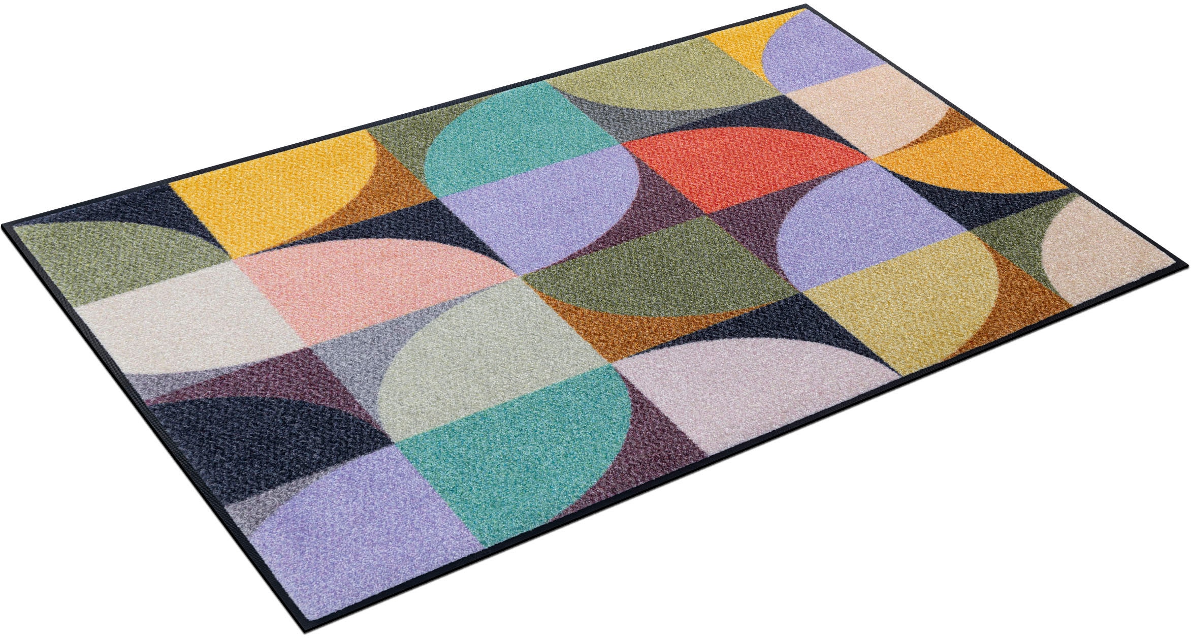 Image of wash+dry by Kleen-Tex Teppich "Colour Moments" rechteckig 7 mm Höhe