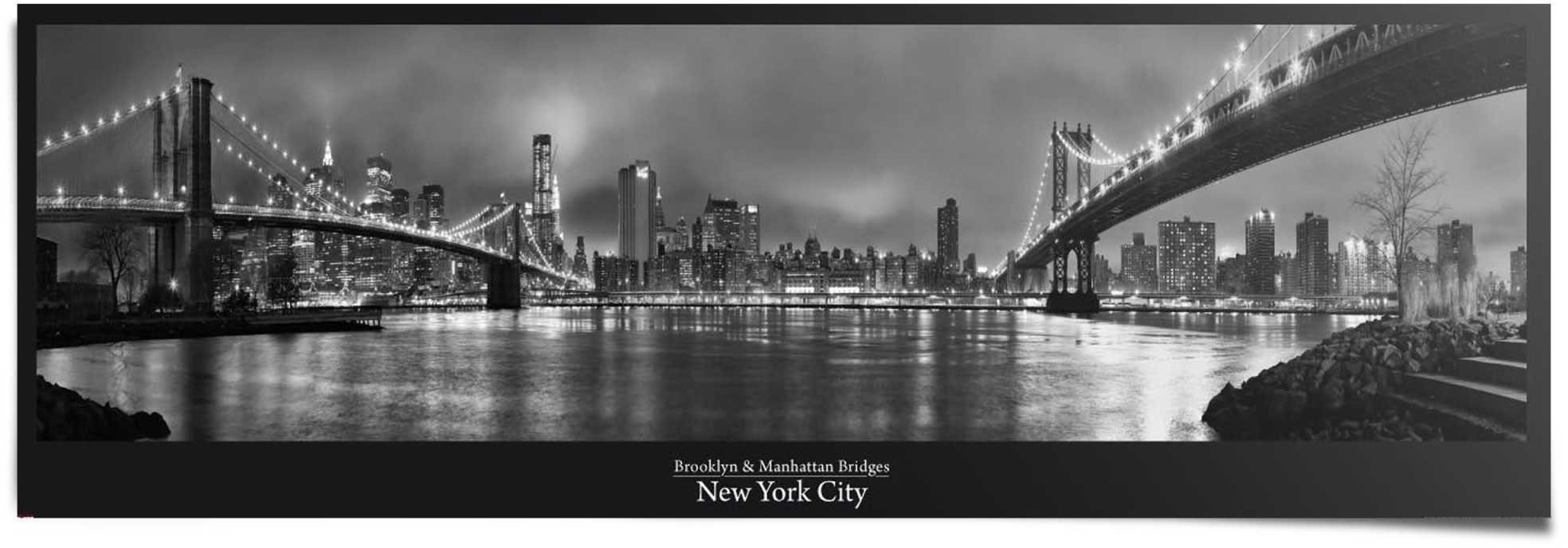 Image of Reinders! Poster »New York -Brücken«, (1 St.) bei Ackermann Versand Schweiz