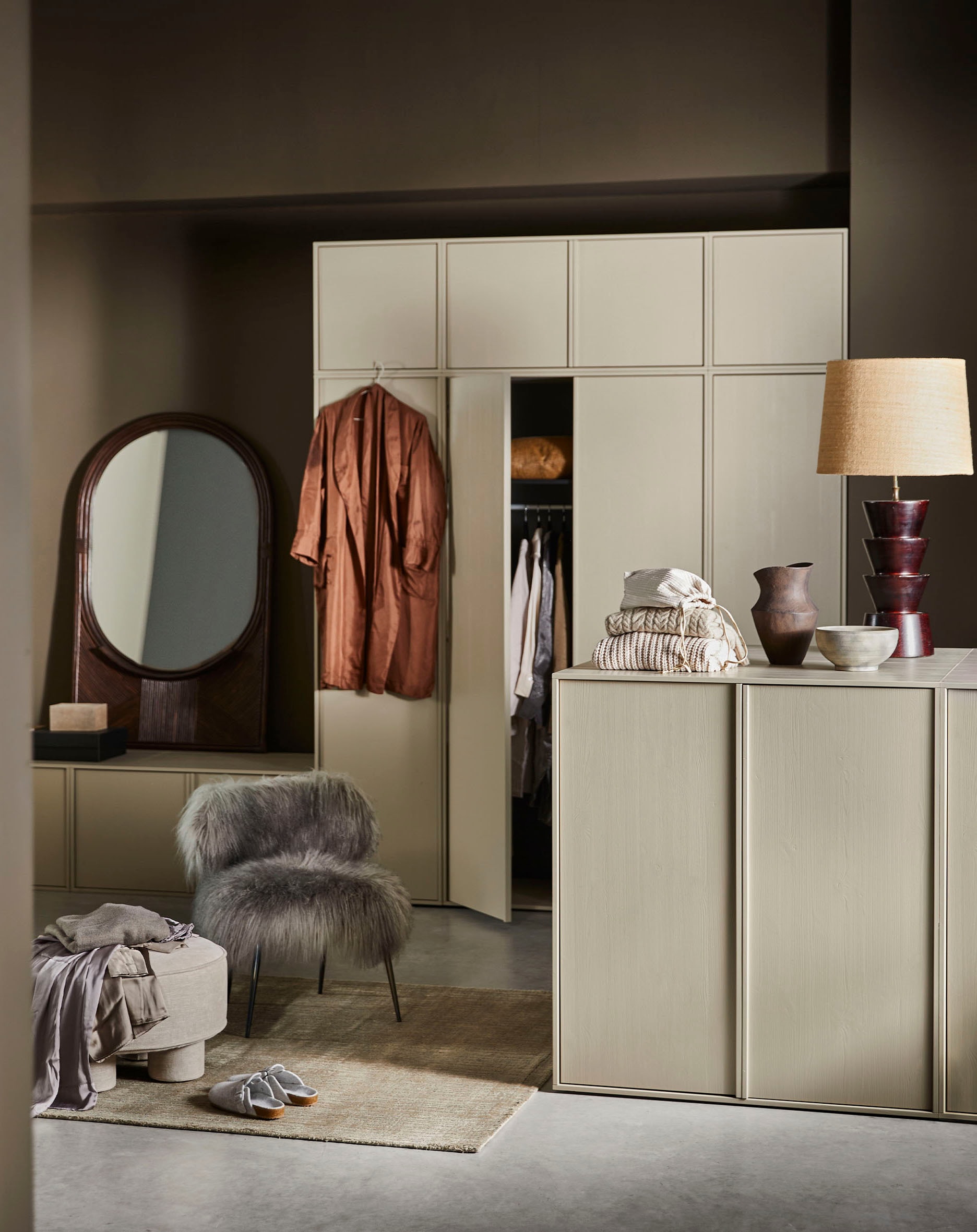 WOOOD Schrankaufsatz »Daily Aufsatz für den passenden Mehrzweckschrank« Push-to-Open-Funktion, Höhe 50 cm, Breite 50 oder 100 cm