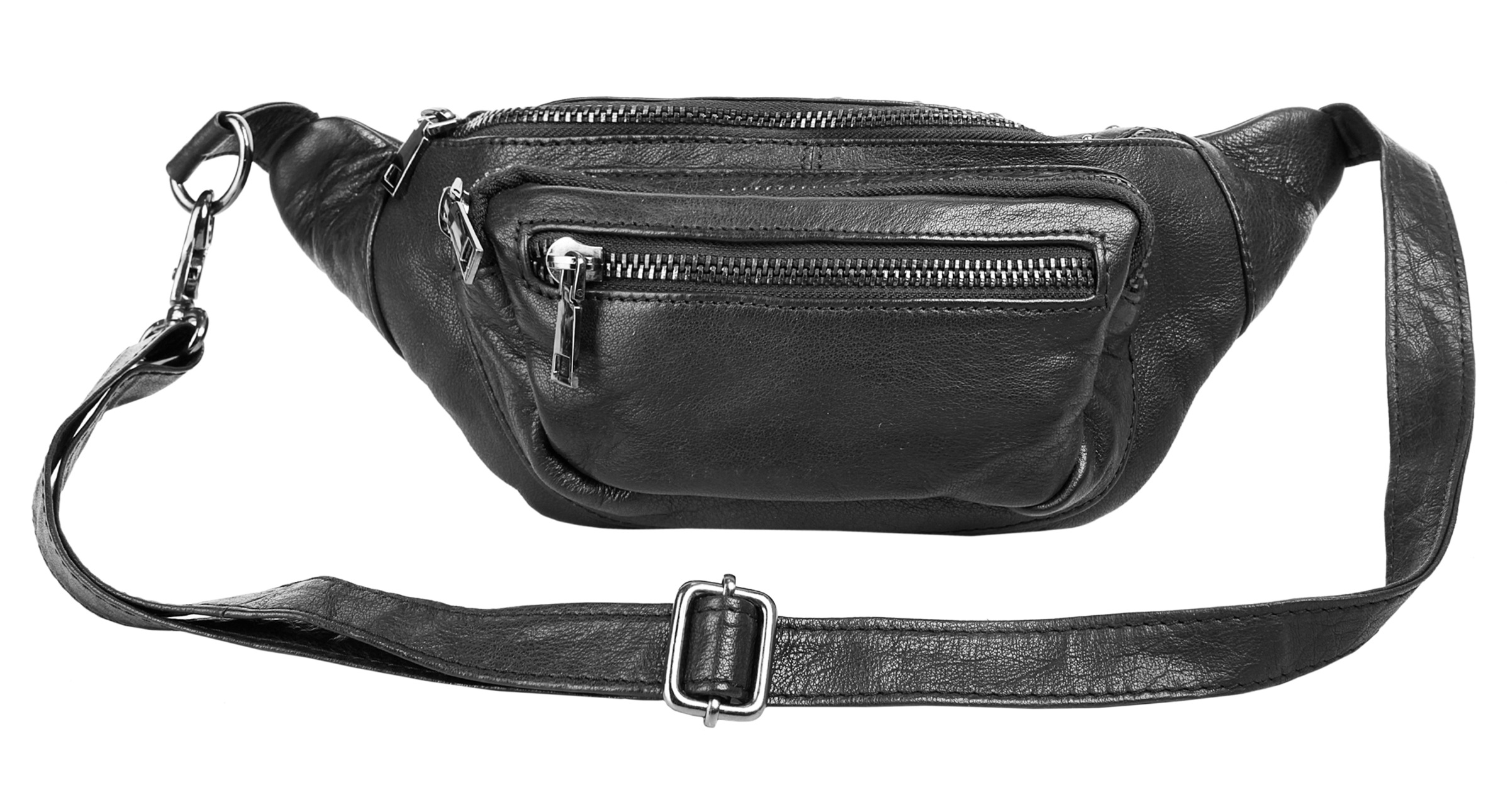 forty° Gürteltasche, echt Leder