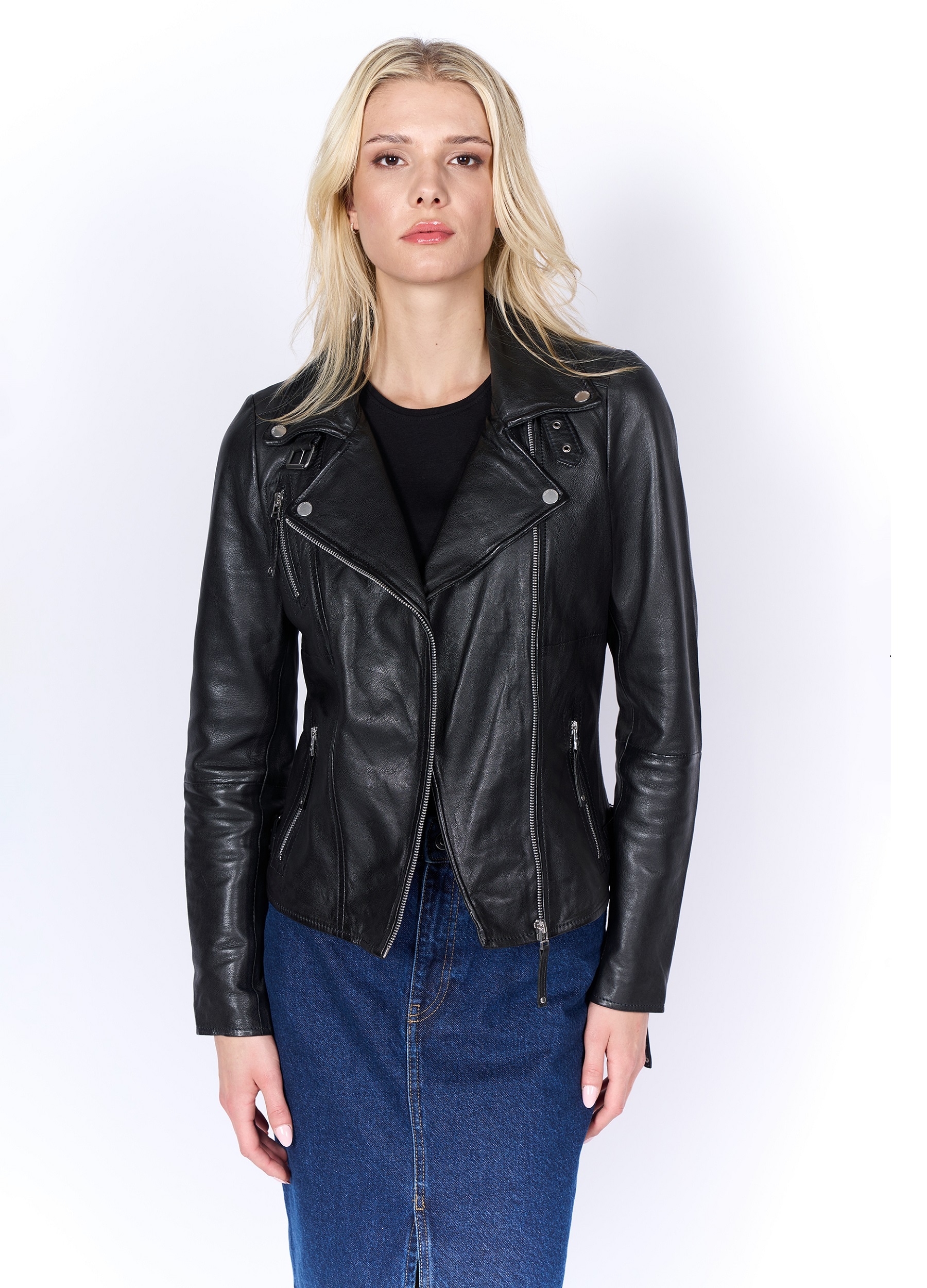 Image of Freaky Nation Lederjacke "Biker Princess"