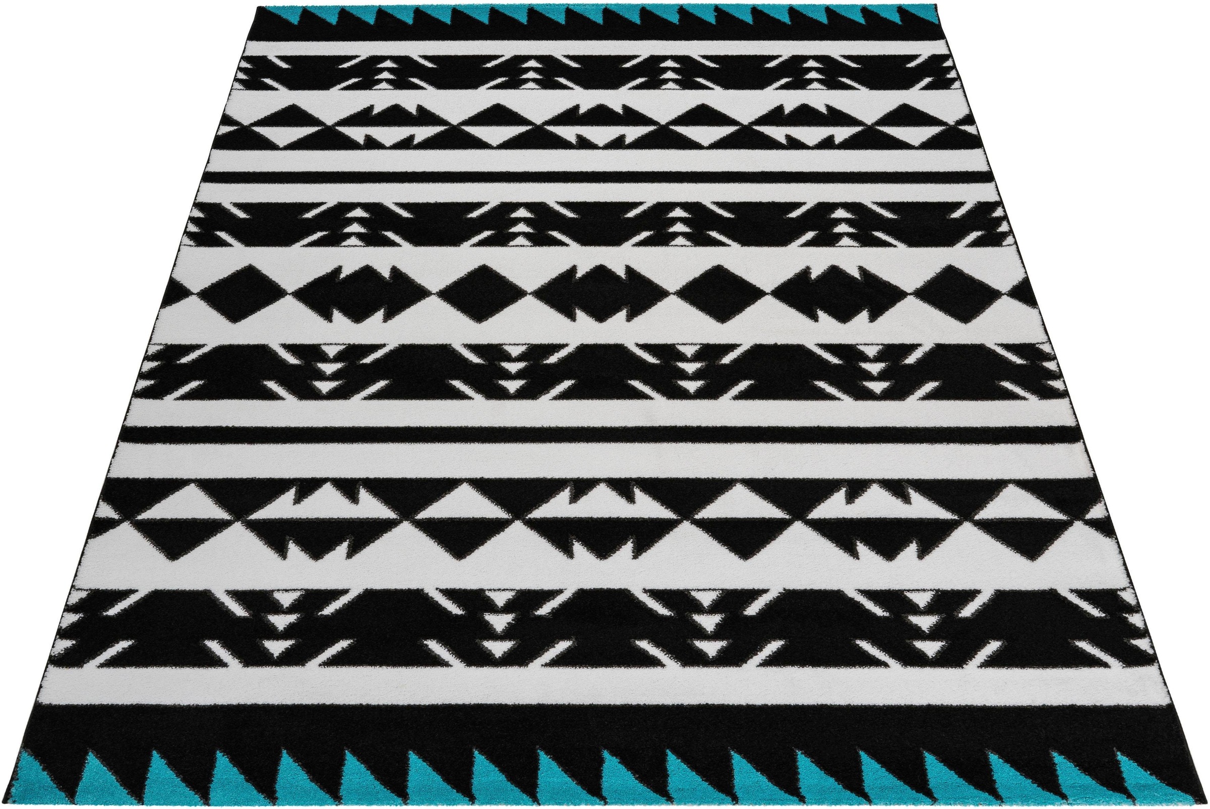 Image of INOSIGN Teppich »Lotta«, rechteckig, 15 mm Höhe, modernes Design, Wohnzimmer bei Ackermann Versand Schweiz