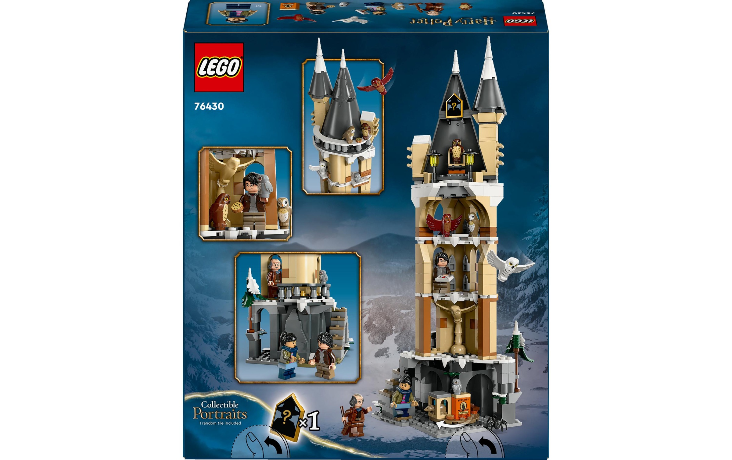 LEGO® Spielbausteine »Harry Potter Eulerei auf Schloss Hogwarts 76430«