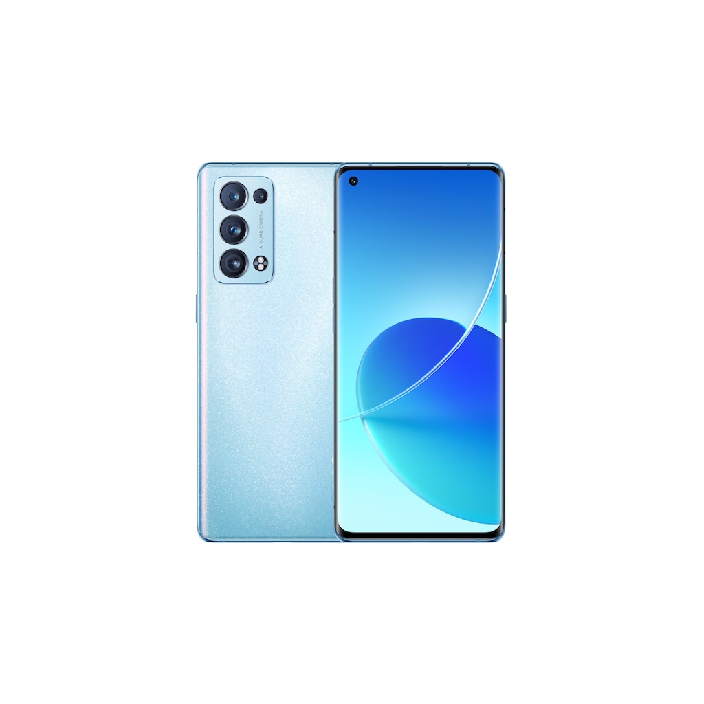 Oppo Smartphone »Pro 5G Arctic Blue«, Arctic Blue, 16,57 cm/6,55 Zoll, 256 GB Speicherplatz, 50 MP Kamera