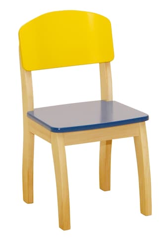 Stuhl »Gelb/Blau«