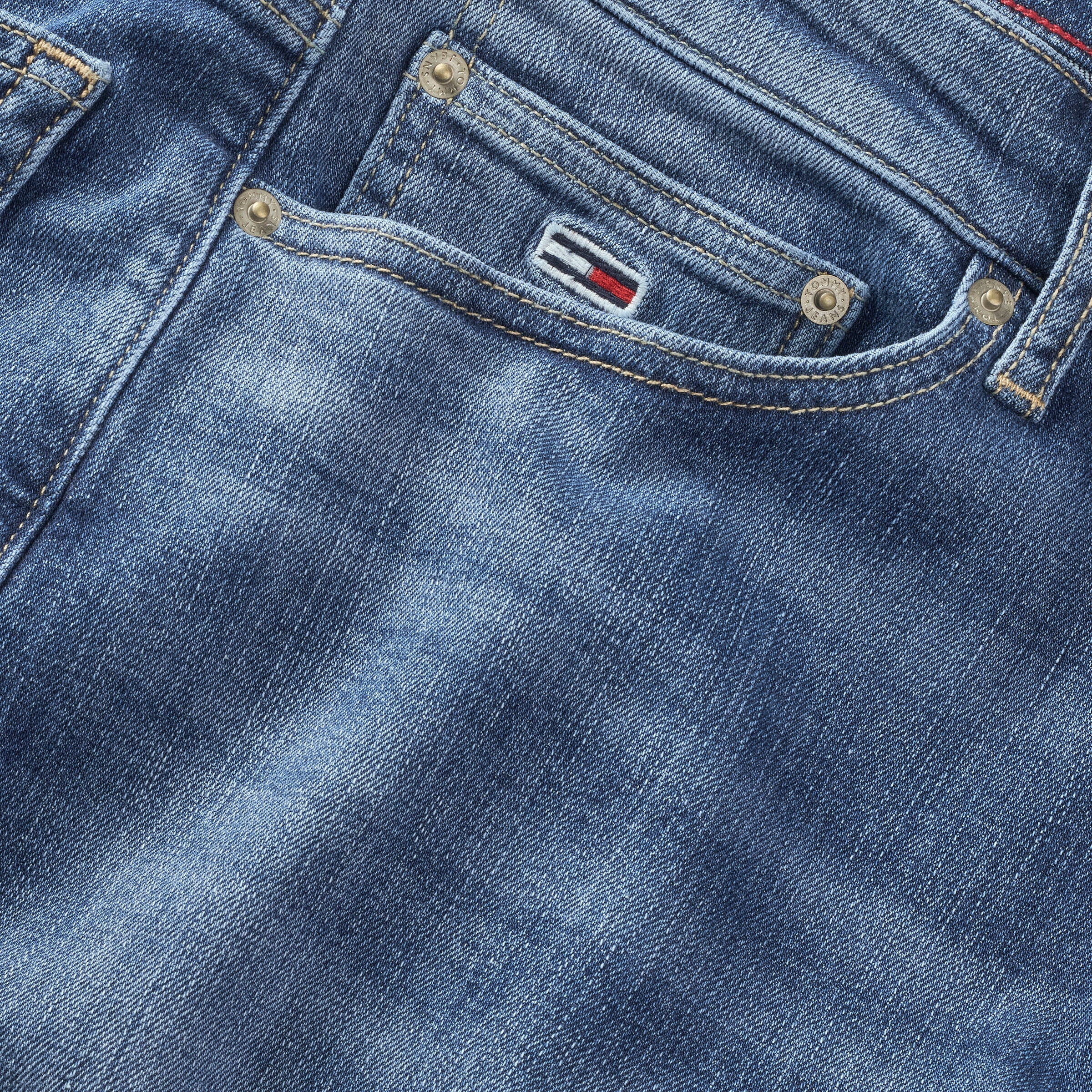 Tommy Jeans Slim-fit-Jeans »Scanton Slim« Slim‑Fit‑Jeans mit mittlerer Leibhöhe, 5‑Pocket‑Design