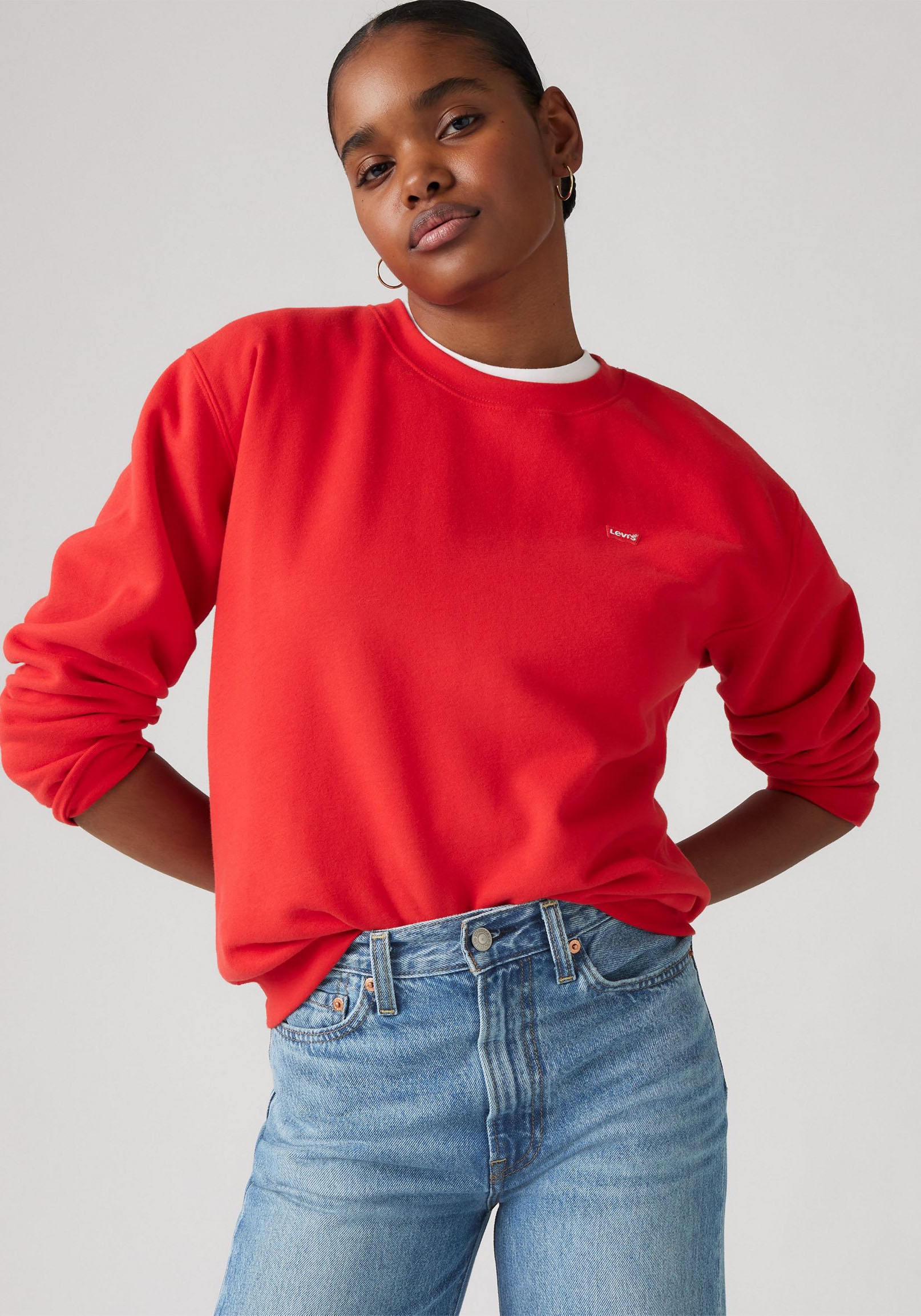 Levi's® Sweatshirt »EVERYDAY«, mit kleinem Logo auf der Brust