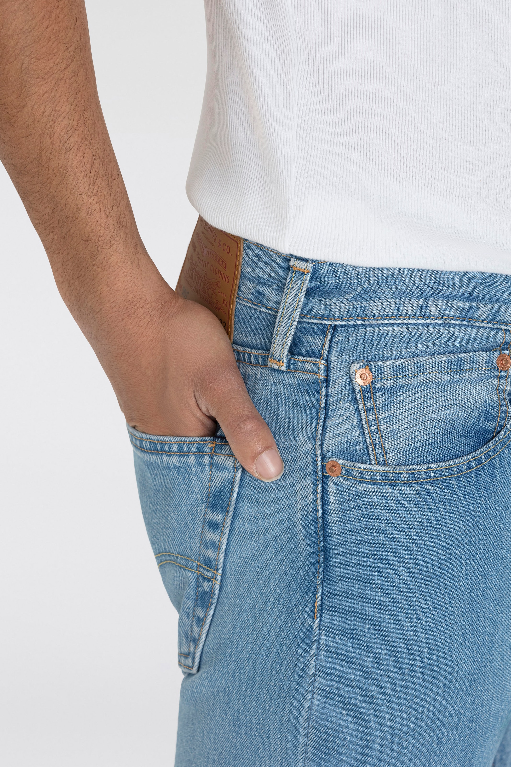 Levi's® Straight-Jeans »501 LEVI'S ORIGINAL« mit Markenlabel