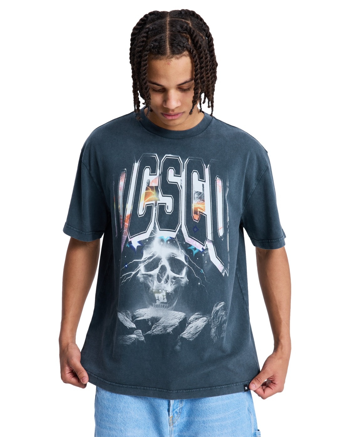 Image of DC Shoes T-Shirt "Skull Storm"