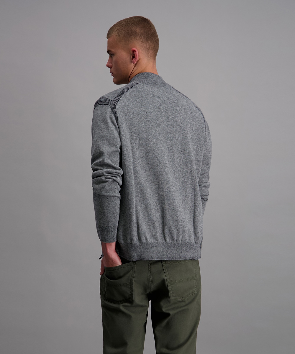 Pioneer Authentic Jeans Veste en tricot , aus Baumwolle
