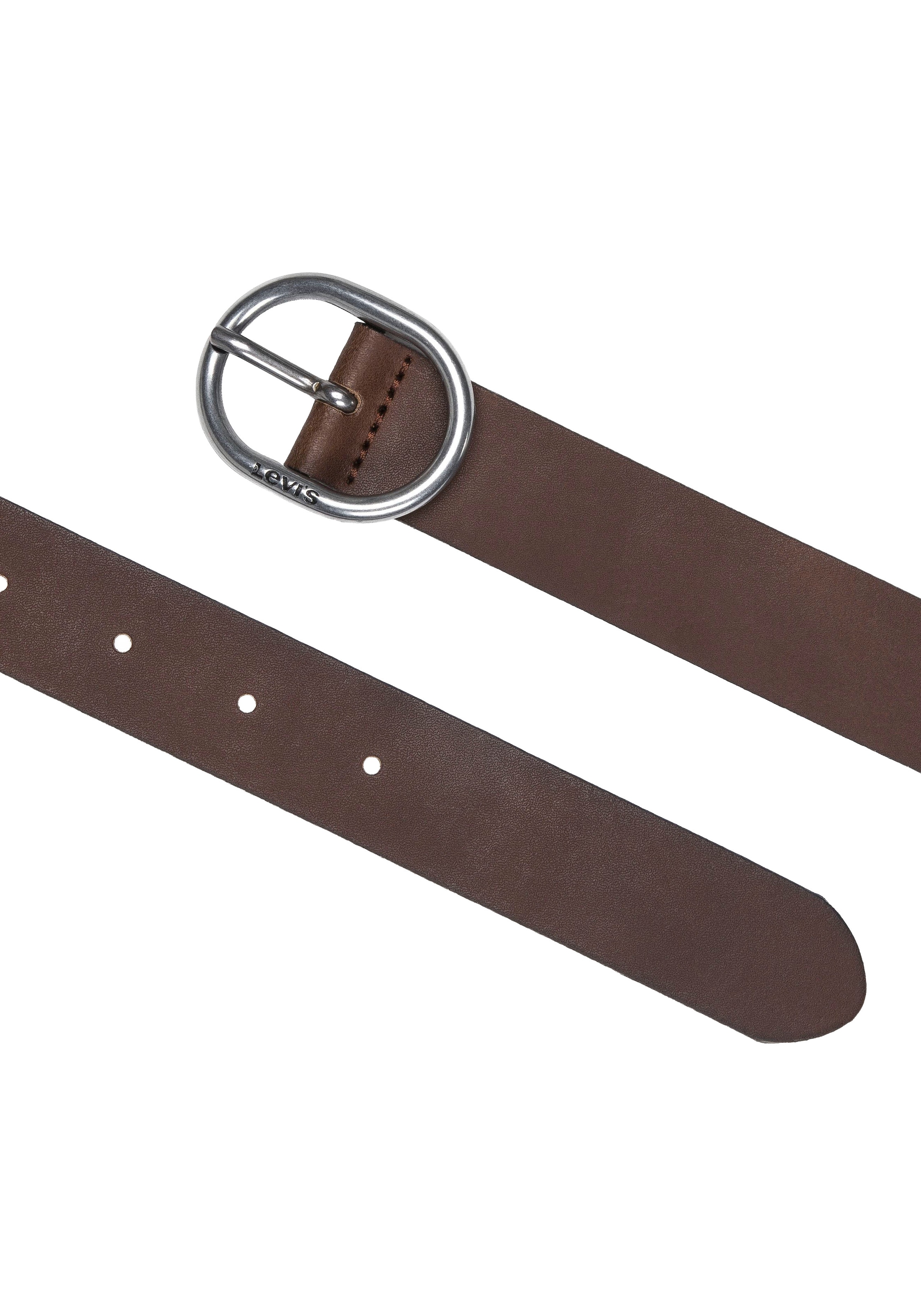 Levi's® Ceinture en cuir »Hermosilla« mit ovaler Schliesse und Logoprägung