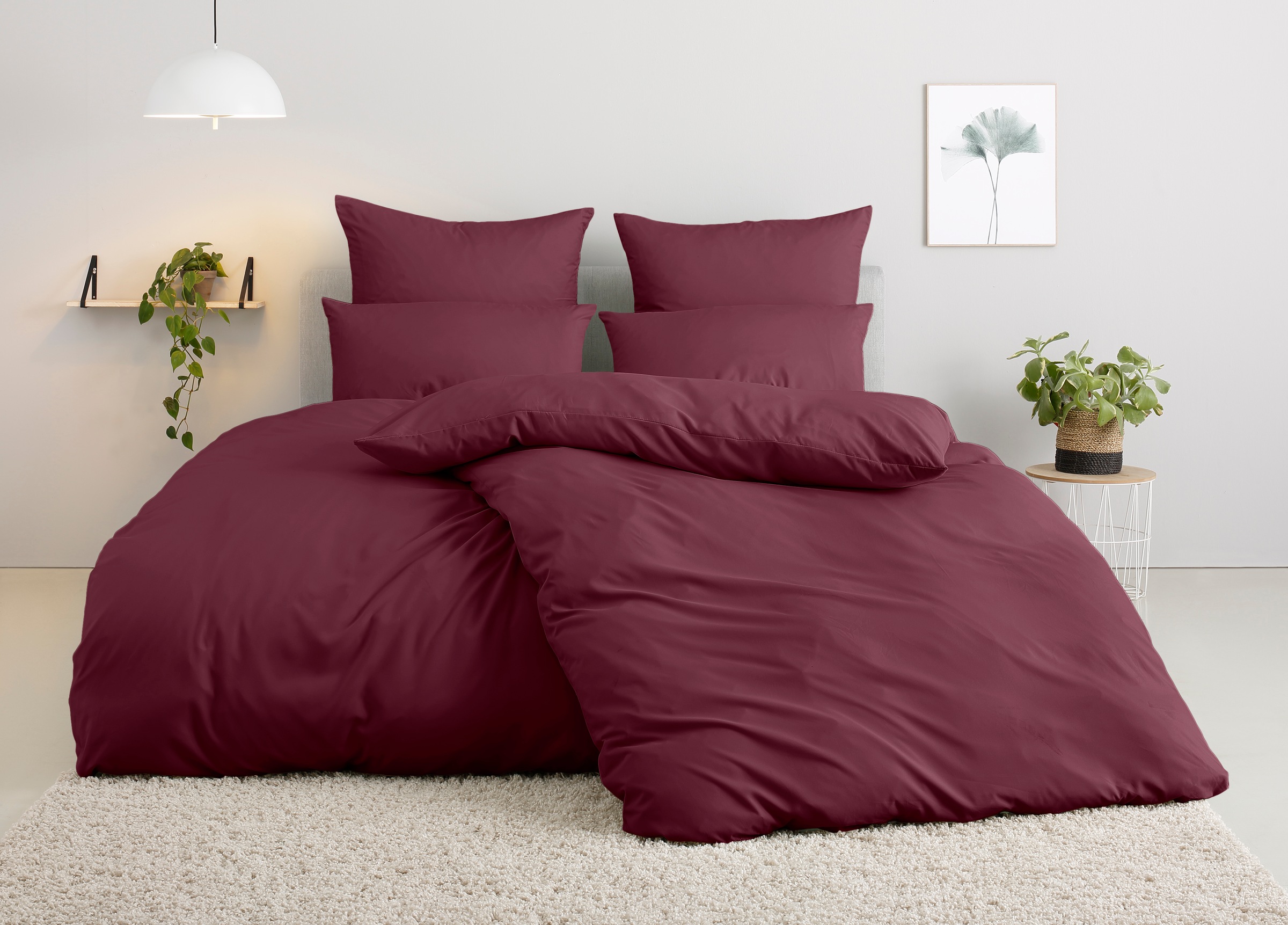 Image of GOODproduct Bettwäsche "Desner 100% Microfaser, extra weich, allergikerfreundlich" 3 Stk. Premium Qualität, uni, schnell trocknend, pflegeleicht, ab 135x200 cm