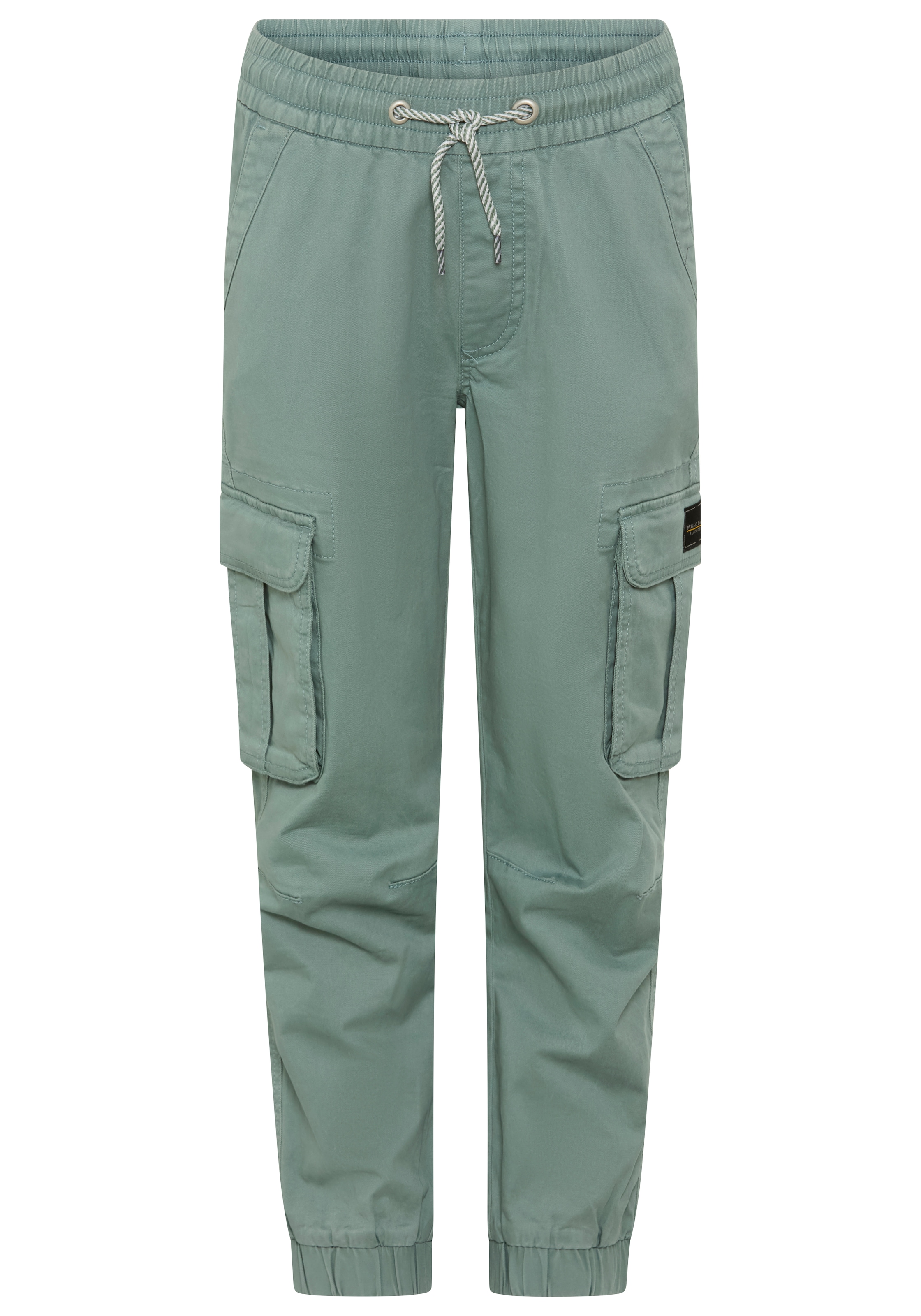Bruno Banani Pantalon cargo »Cargohose mit BRUNO BANANI Badge«  Pantalon cargo en sergé, coupe droite, style basique, tissu élastique