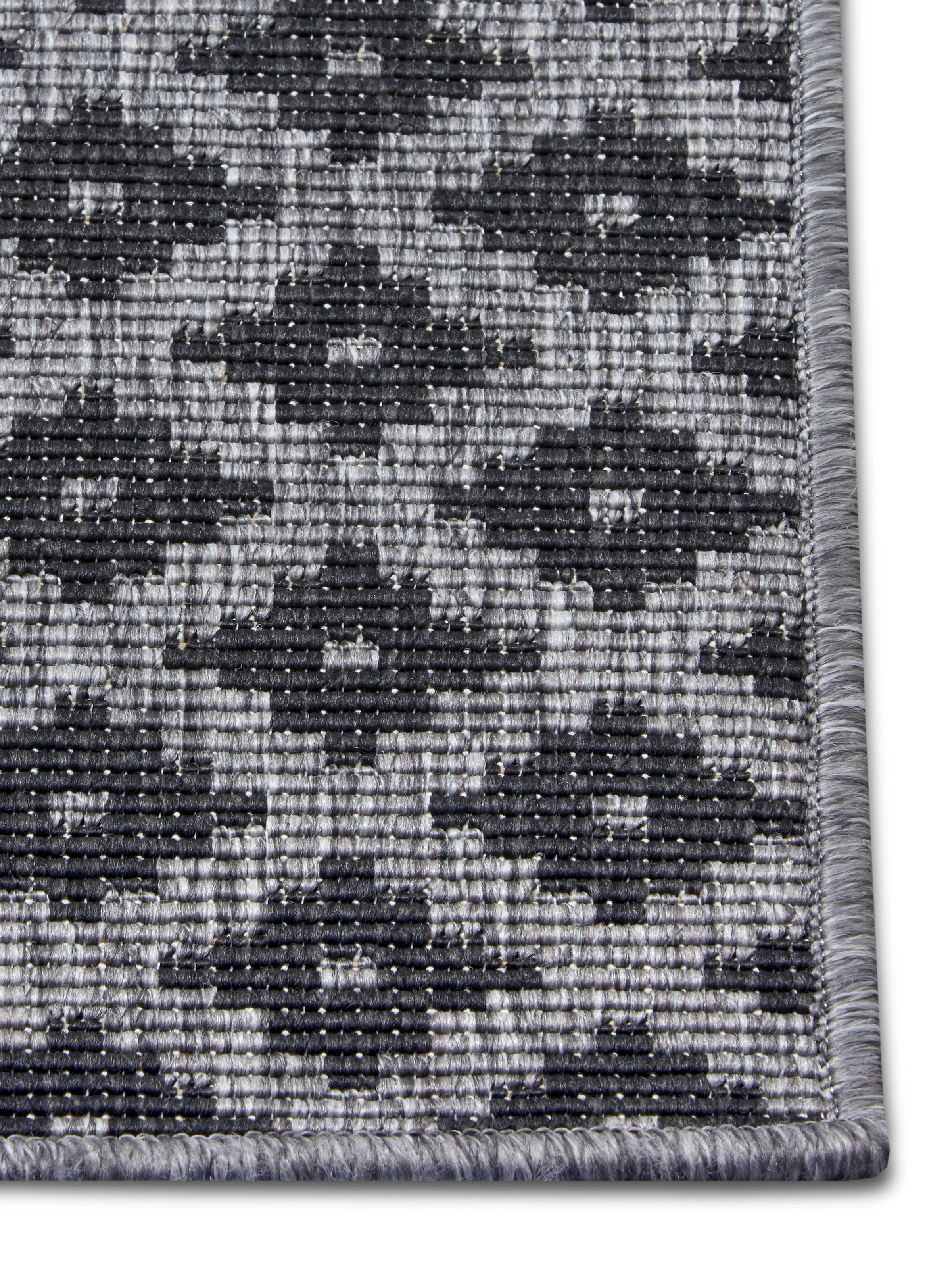 NORTHRUGS Teppich »Nizza Wendeteppich«, rechteckig, 5 mm Höhe, In-& Outdoor, Wetterfest, Balkon, Läufer, Wohnzimmer, Wasserfest