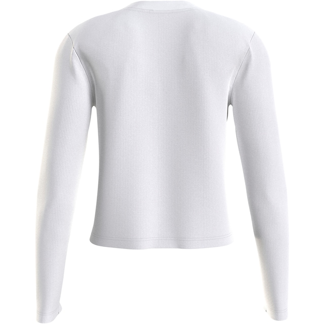 ♕ Calvin Klein Jeans Langarmshirt »BADGE RIB BABY TEE LONG SLEEVE«  versandkostenfrei auf