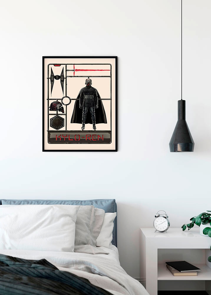 Komar Bild »Star Wars Toy Kylo«, Star Wars, (1 St.), Wandbild zur Dekoration im Kinderzimmer - ohne Rahmen