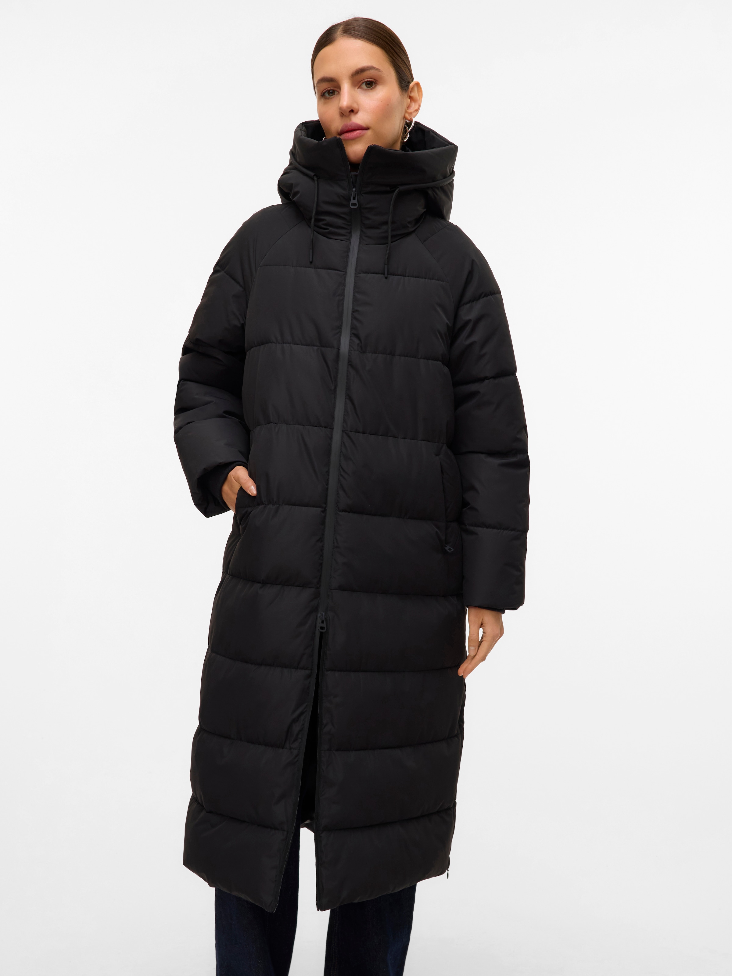 Image of Vero Moda Steppmantel "VMELANOR LAURIE LONG COAT WRP GA BOO"