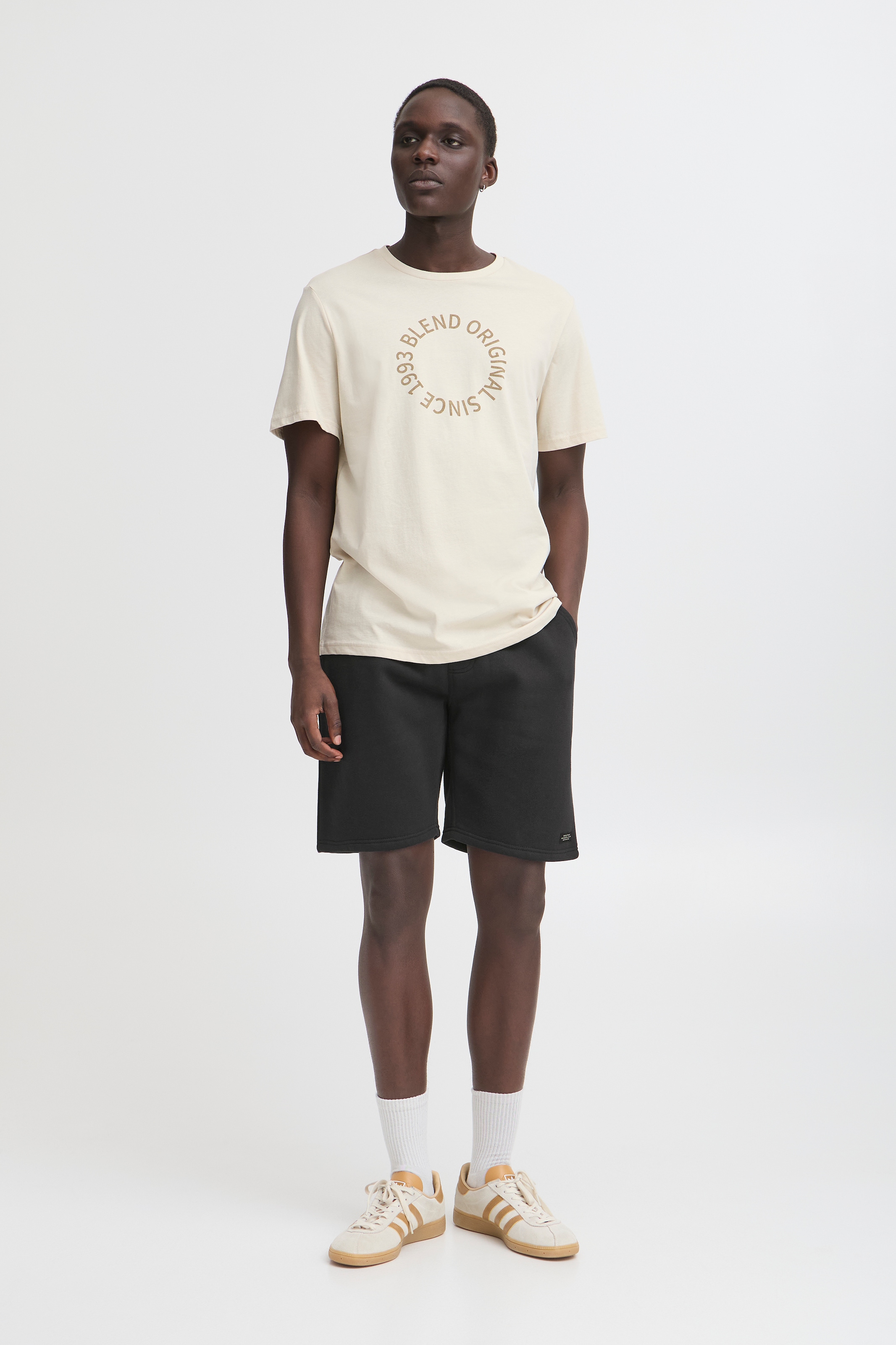 Blend Sweatshorts »BL-Shorts«  Relaxed Fit, mit Kordelverschluss, aus Baumwolle und Polyester