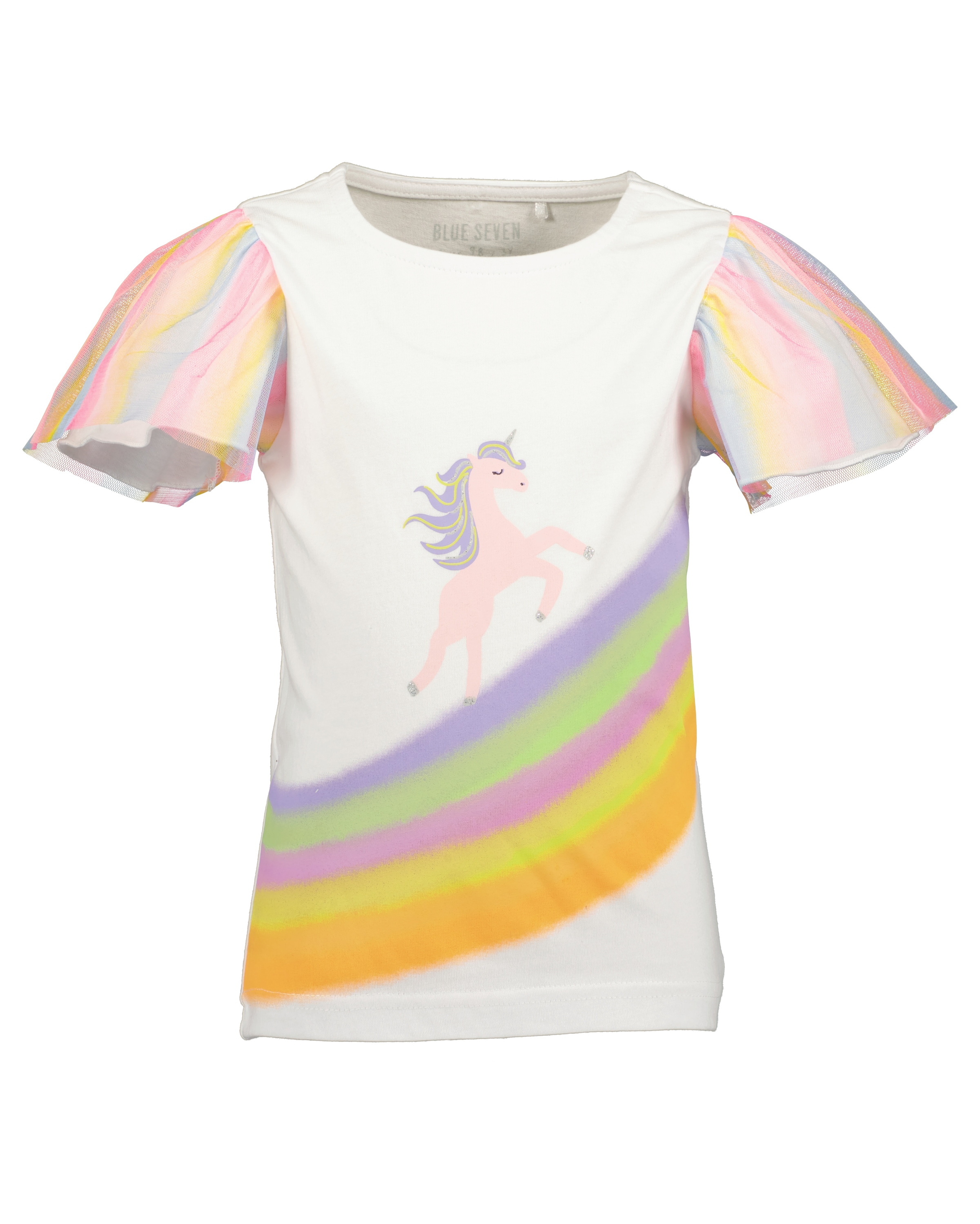 Image of Blue Seven T-Shirt mit tollem Einhorn-Motiv