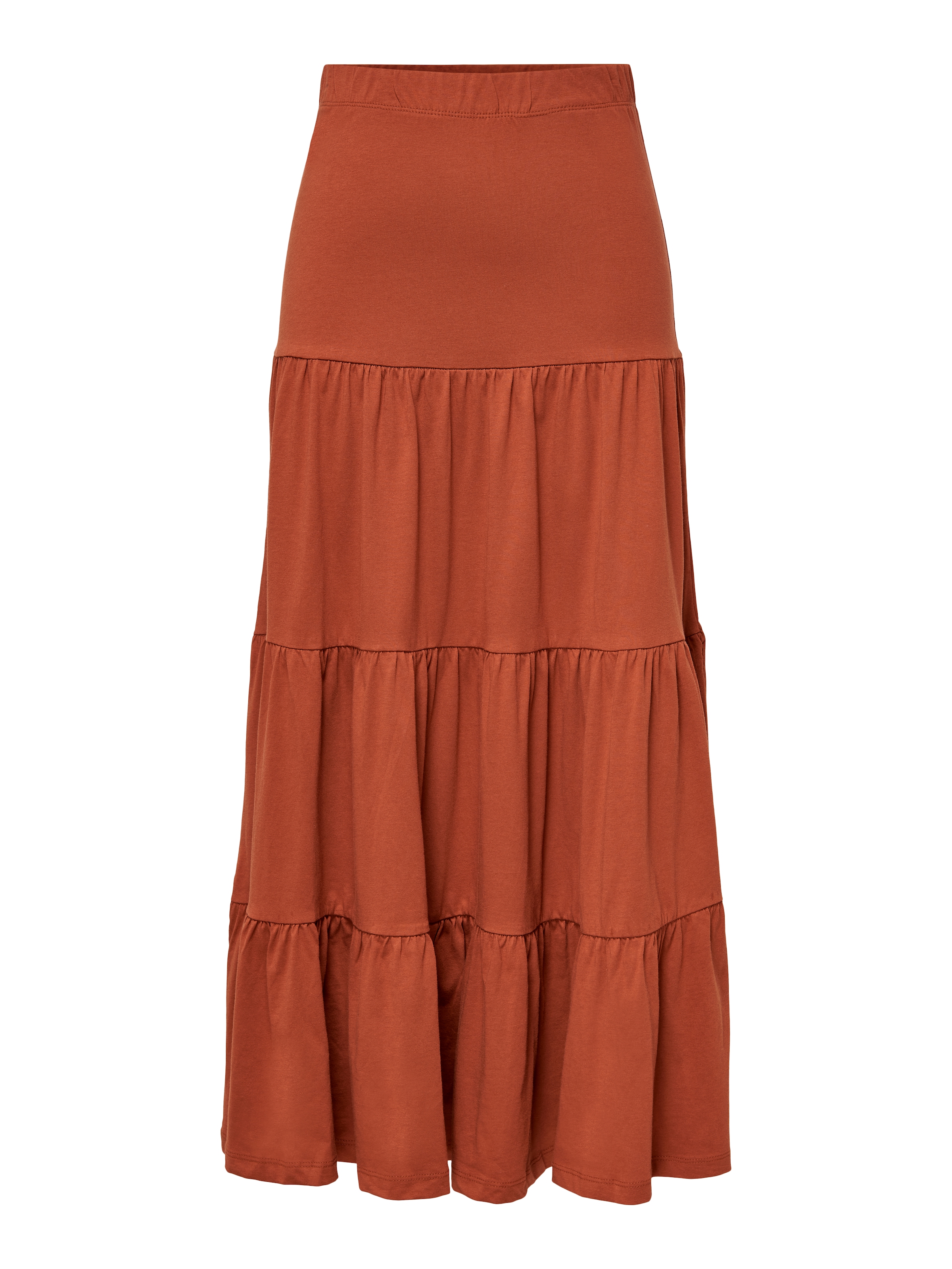 ONLY Maxi jupe »ONLMAY MAXI SKIRT« Baumwolle, mit Volant